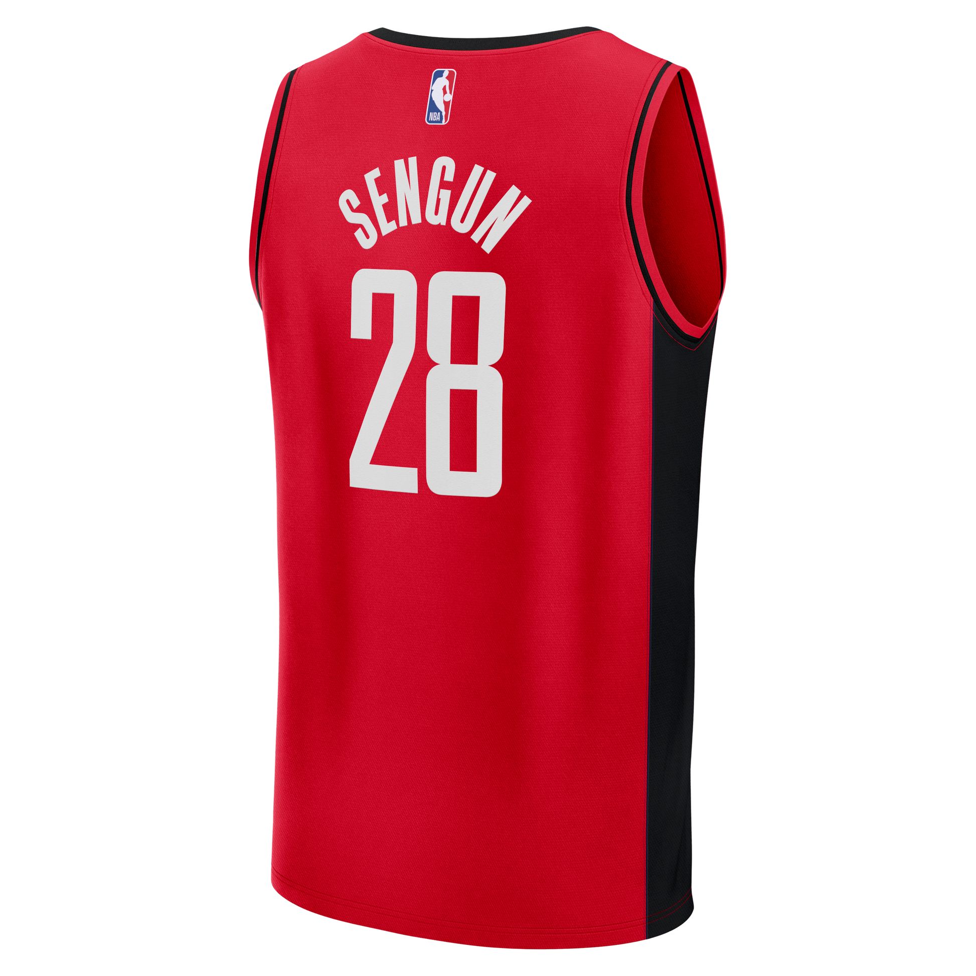 Men's Houston Rockets Alperen Şengün Fanatics Red Fast Break Replica Jersey - Icon Edition