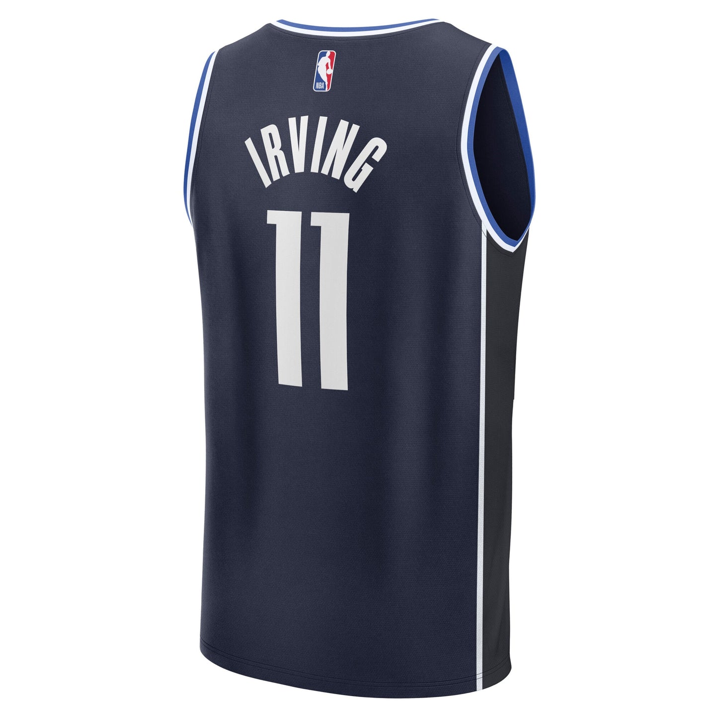 Men's Dallas Mavericks Kyrie Irving Fanatics Navy Fast Break Replica Player Jersey - Statement Edition