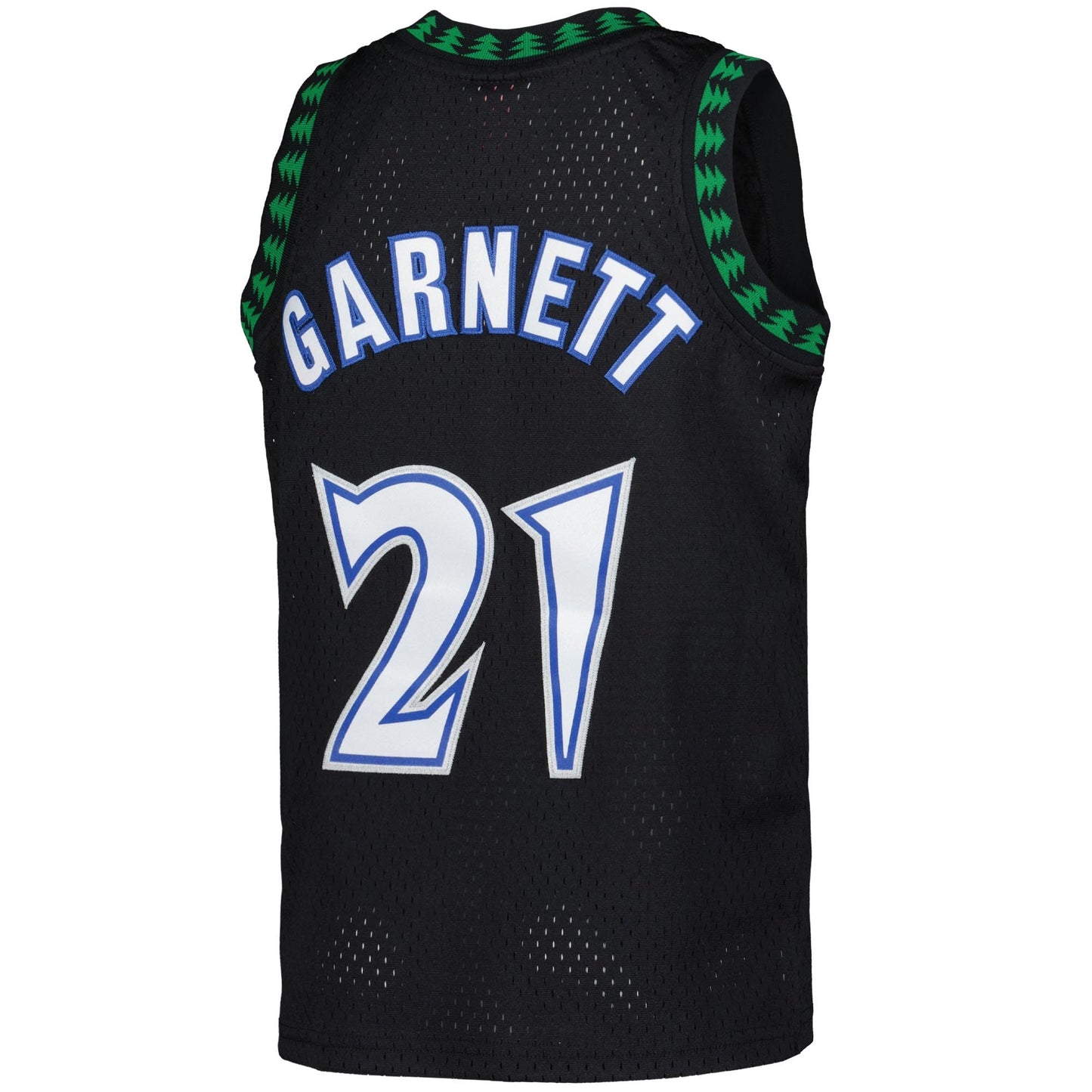 Youth Minnesota Timberwolves Kevin Garnett Mitchell & Ness Black 1997/98 Hardwood Classics Swingman Jersey