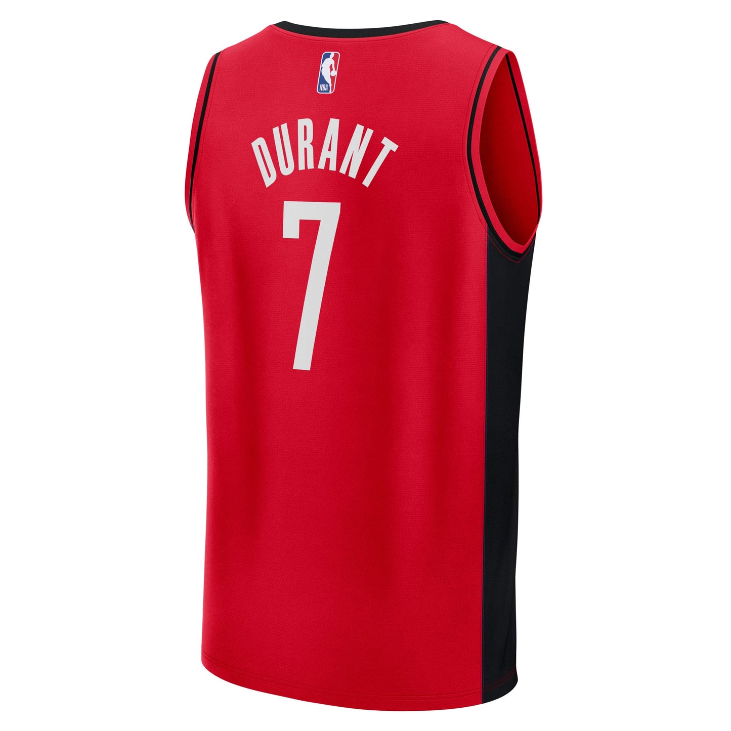 Men's Houston Rockets Kevin Durant Fanatics Red Fast Break Replica Player Jersey - Icon Edition