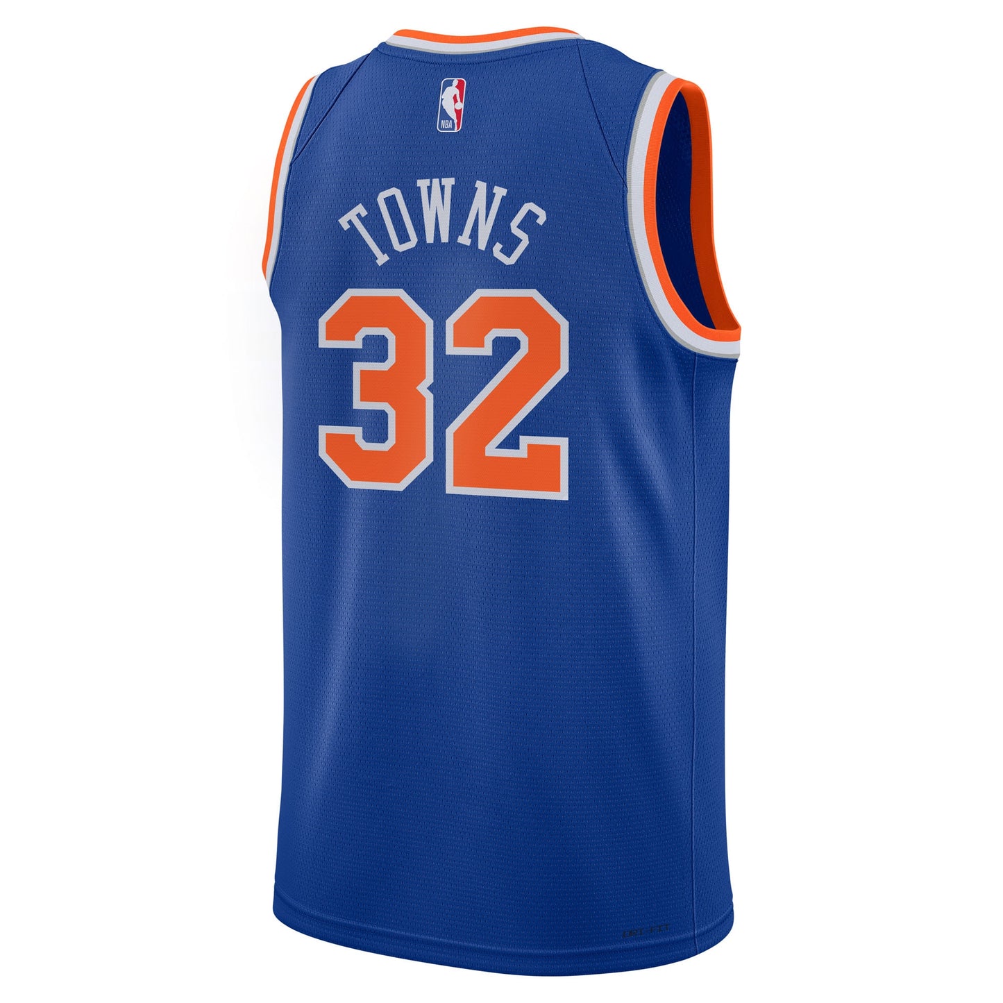 Youth New York Knicks Karl-Anthony Towns Nike Blue Swingman Jersey - Icon Edition