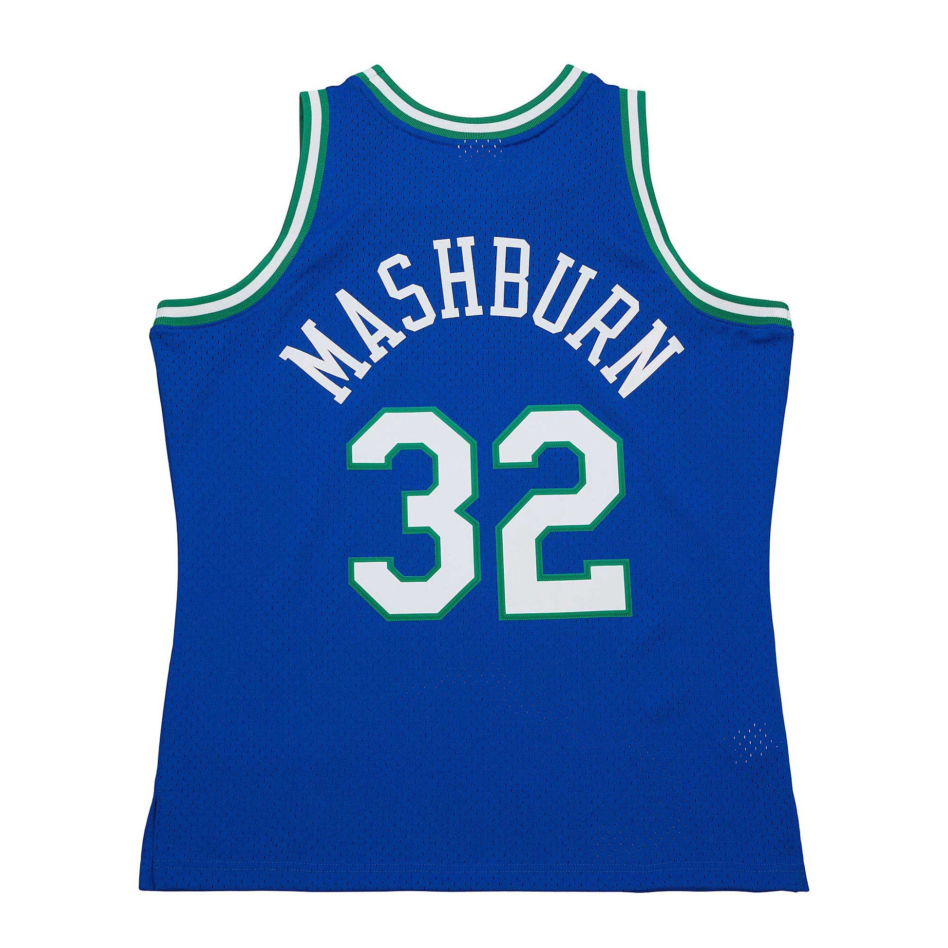 Men's Dallas Mavericks Jamal Mashburn Mitchell & Ness Blue 1993/94 Hardwood Classics Swingman Jersey