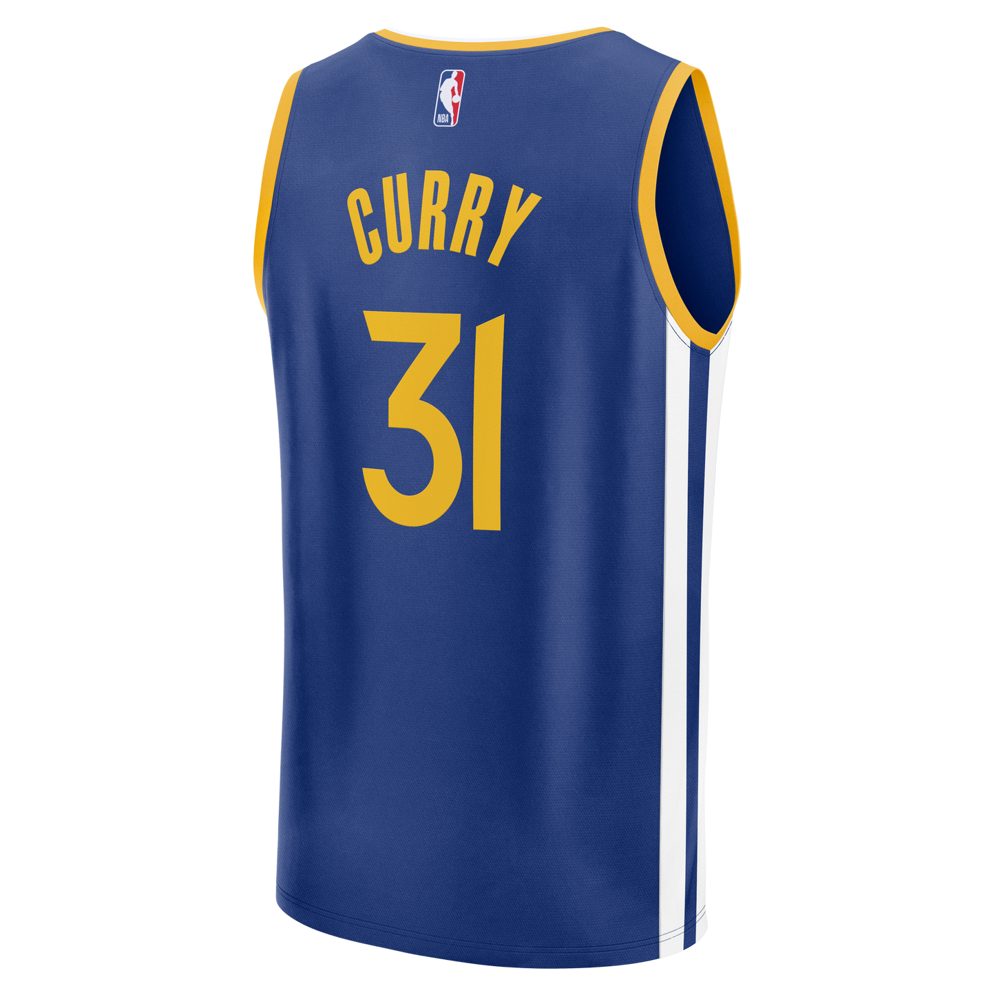 Men's Golden State Warriors Seth Curry Fanatics Blue Fast Break Replica Jersey - Icon Edition