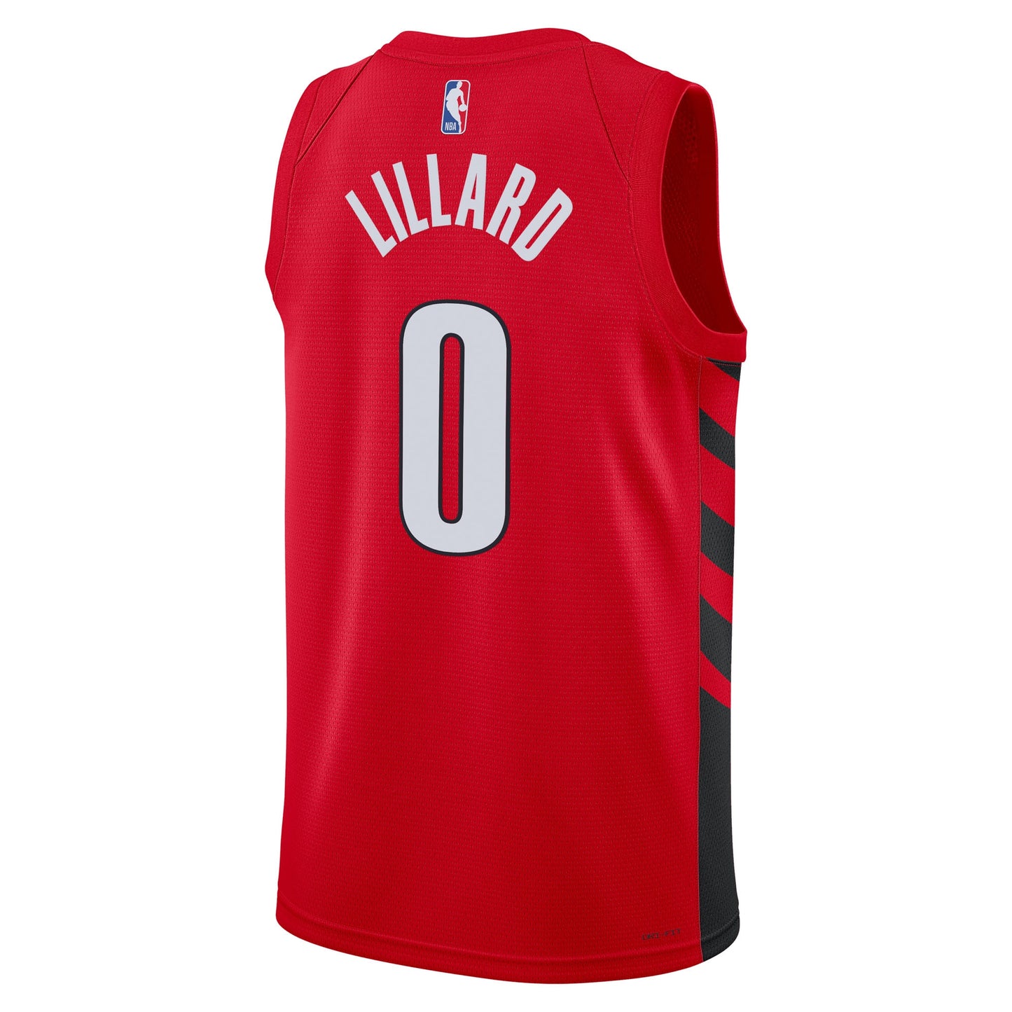 Unisex Portland Trail Blazers Damian Lillard Jordan Brand Red Swingman Jersey - Statement Edition