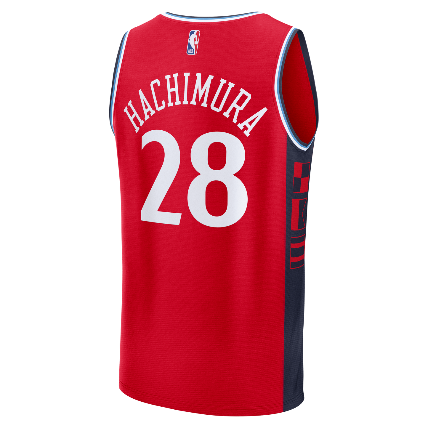 Youth LA Clippers Rui Hachimura Fanatics Red Fast Break Replica Jersey - Statement Edition