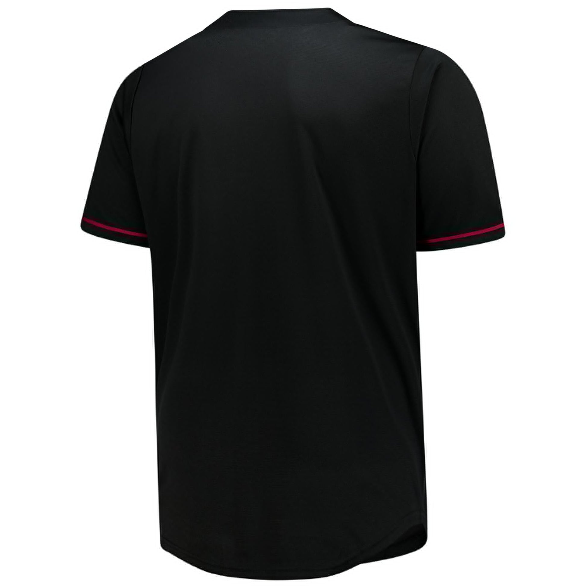 Men's Cleveland Cavaliers Fanatics Black Big & Tall Pop Full-Button Jersey