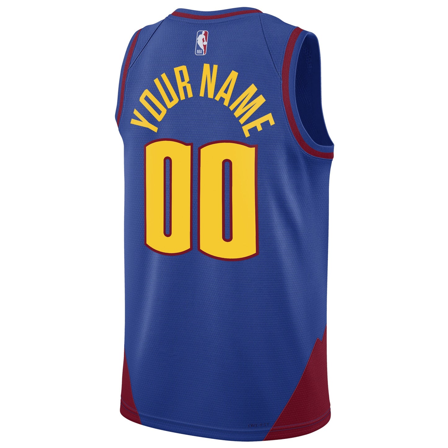 Unisex Denver Nuggets Jordan Brand Blue 2022/23 Swingman Custom Jersey - Statement Edition