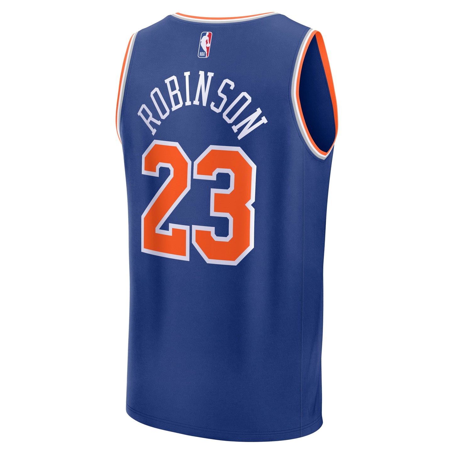 Men's New York Knicks Mitchell Robinson Fanatics Blue Fast Break Replica Player Jersey - Icon Edition