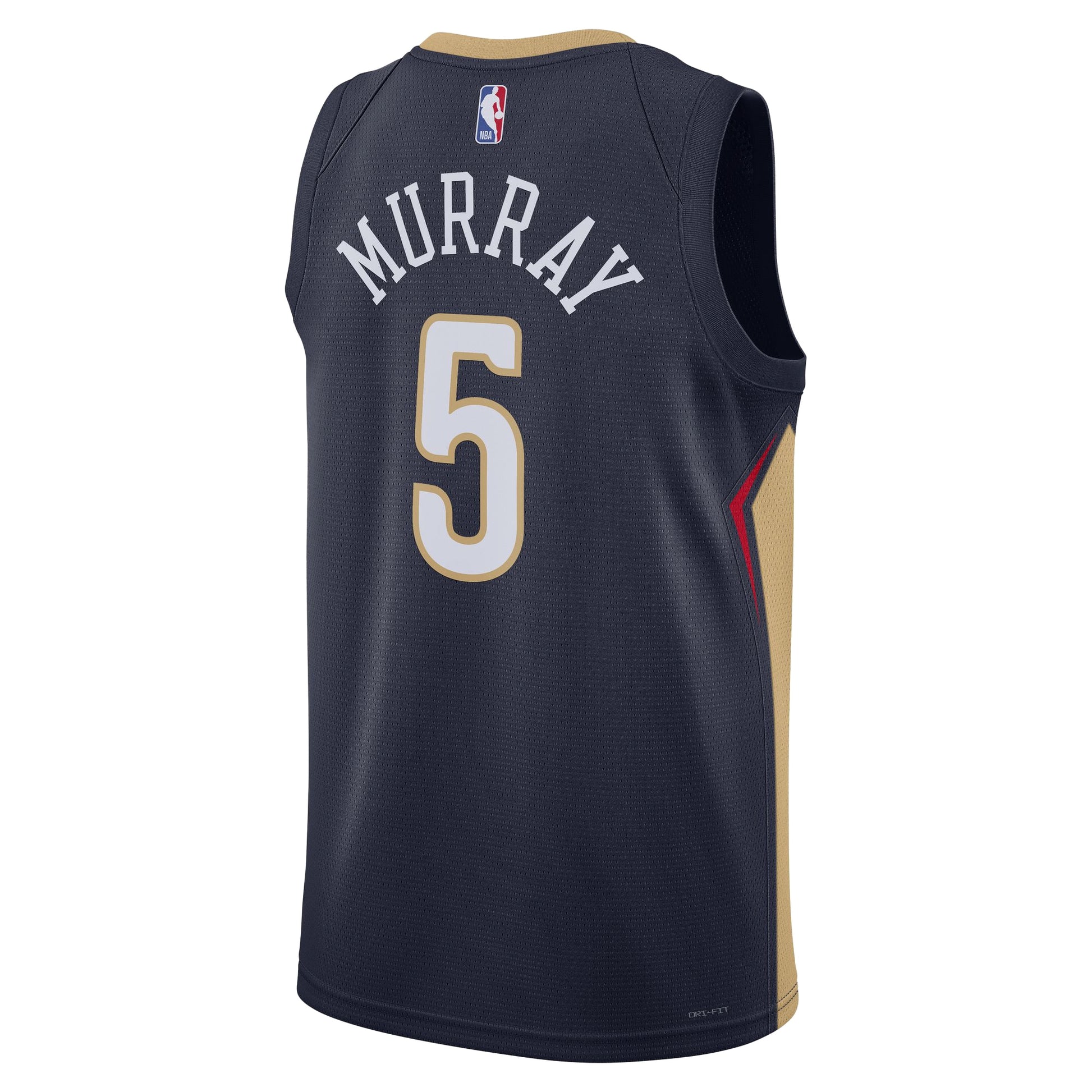 Unisex New Orleans Pelicans Dejounte Murray Nike Navy 2024 Offseason Addition Nike Swingman Jersey