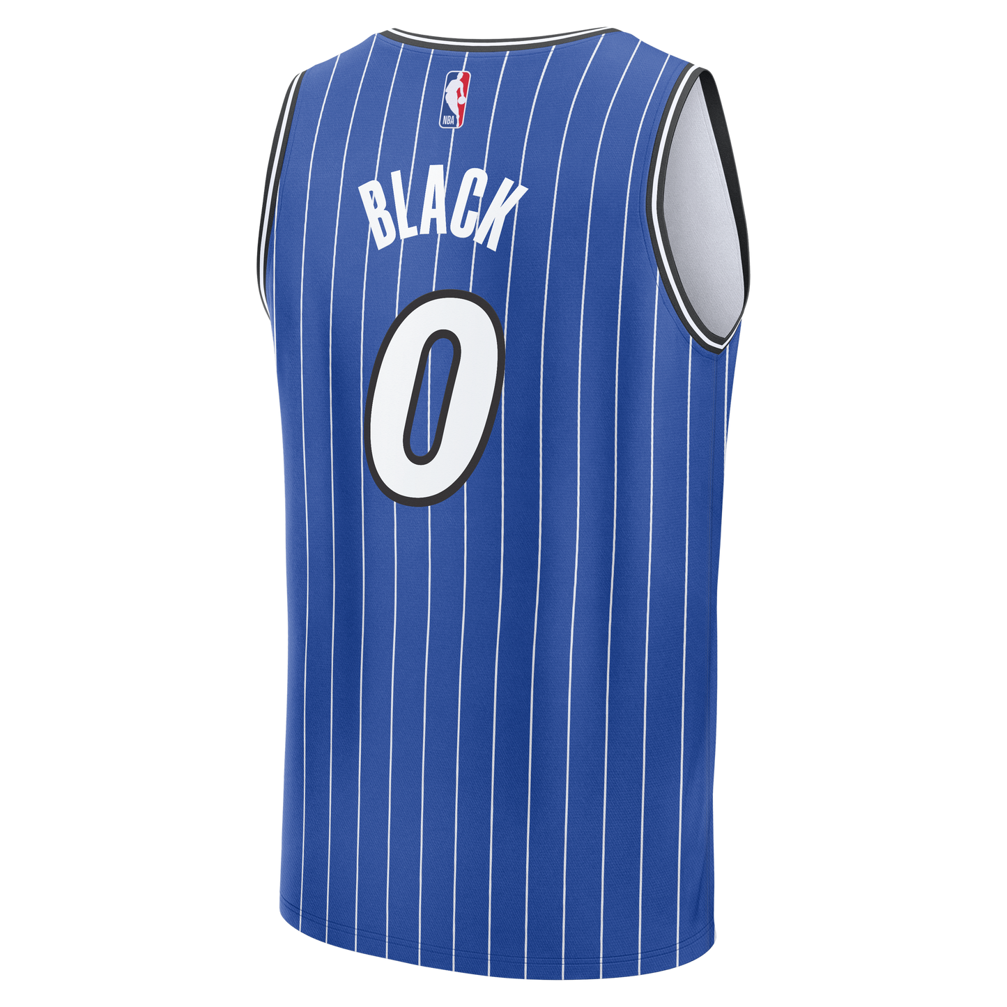 Men's Orlando Magic Anthony Black Fanatics Royal Fast Break Replica Jersey - Icon Edition