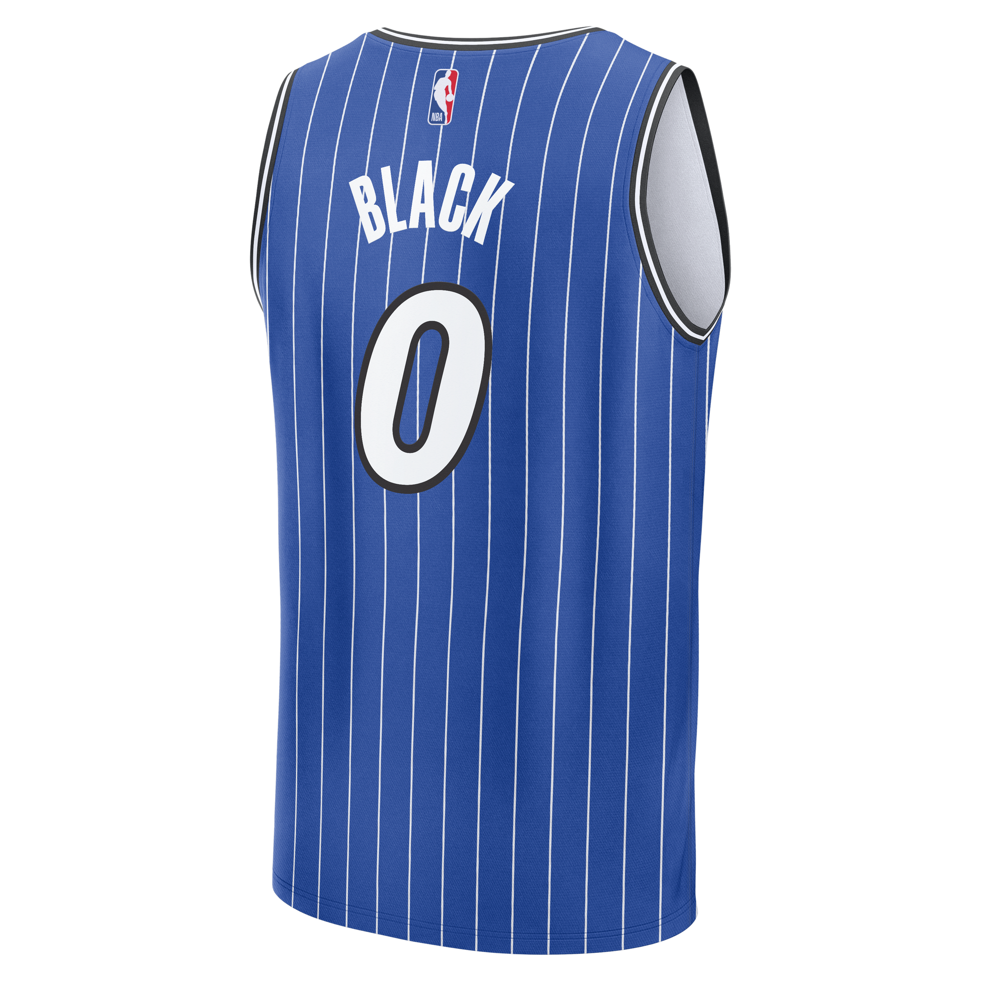 Men's Orlando Magic Anthony Black Fanatics Royal Fast Break Replica Jersey - Icon Edition