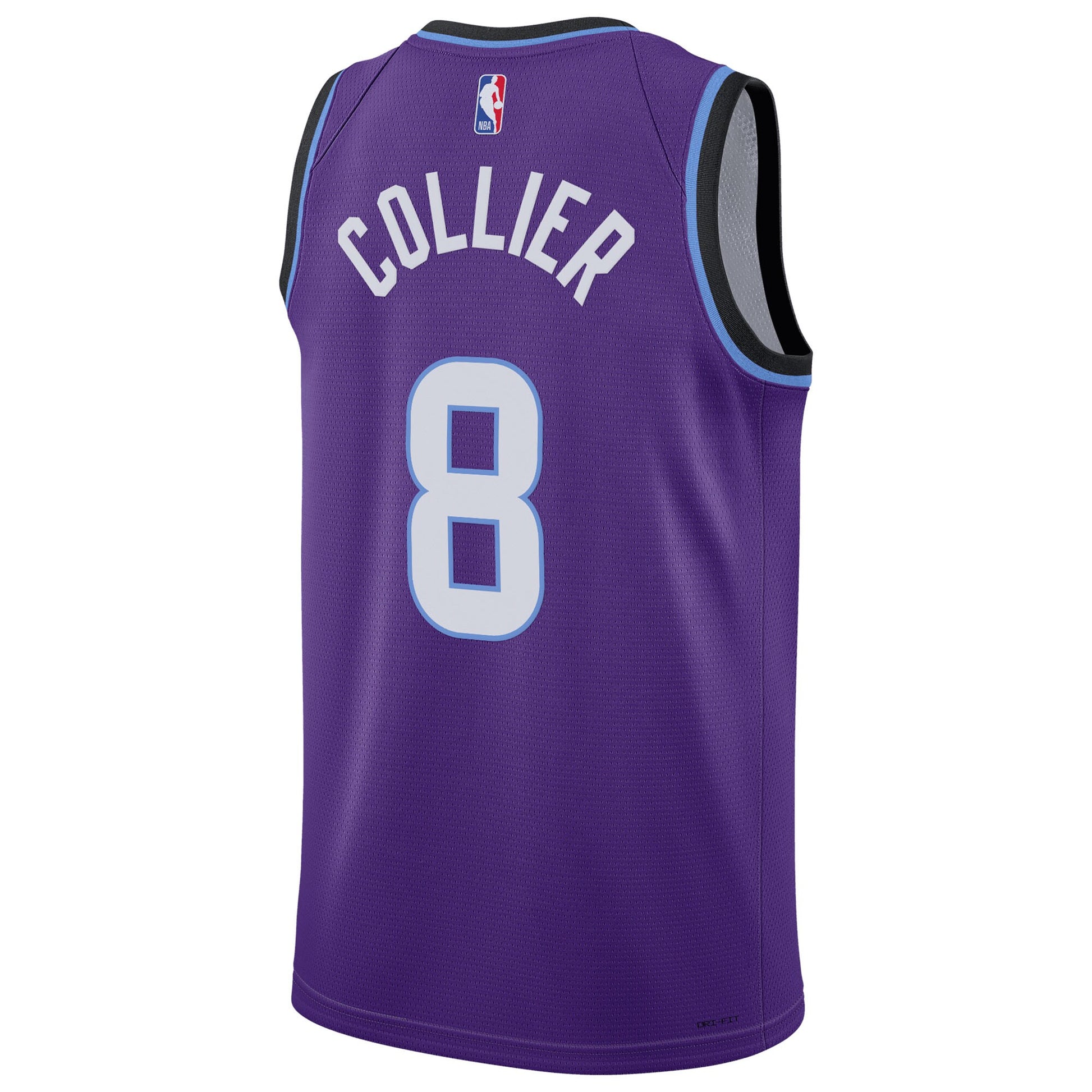 Unisex Utah Jazz Isaiah Collier Nike Purple Swingman Jersey - Icon Edition