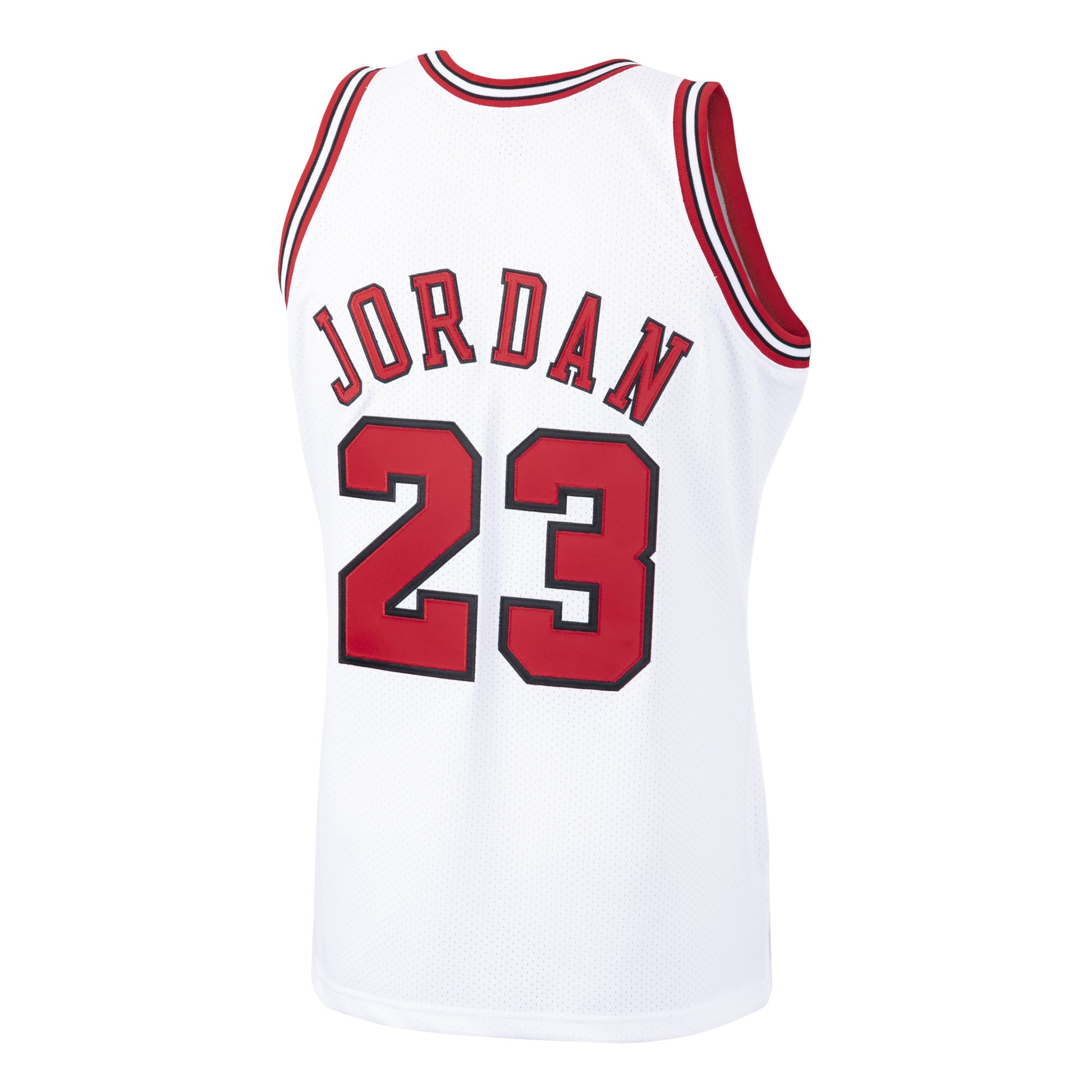 Men's Chicago Bulls Michael Jordan Mitchell & Ness White 1997/98 Hardwood Classics Authentic Jersey
