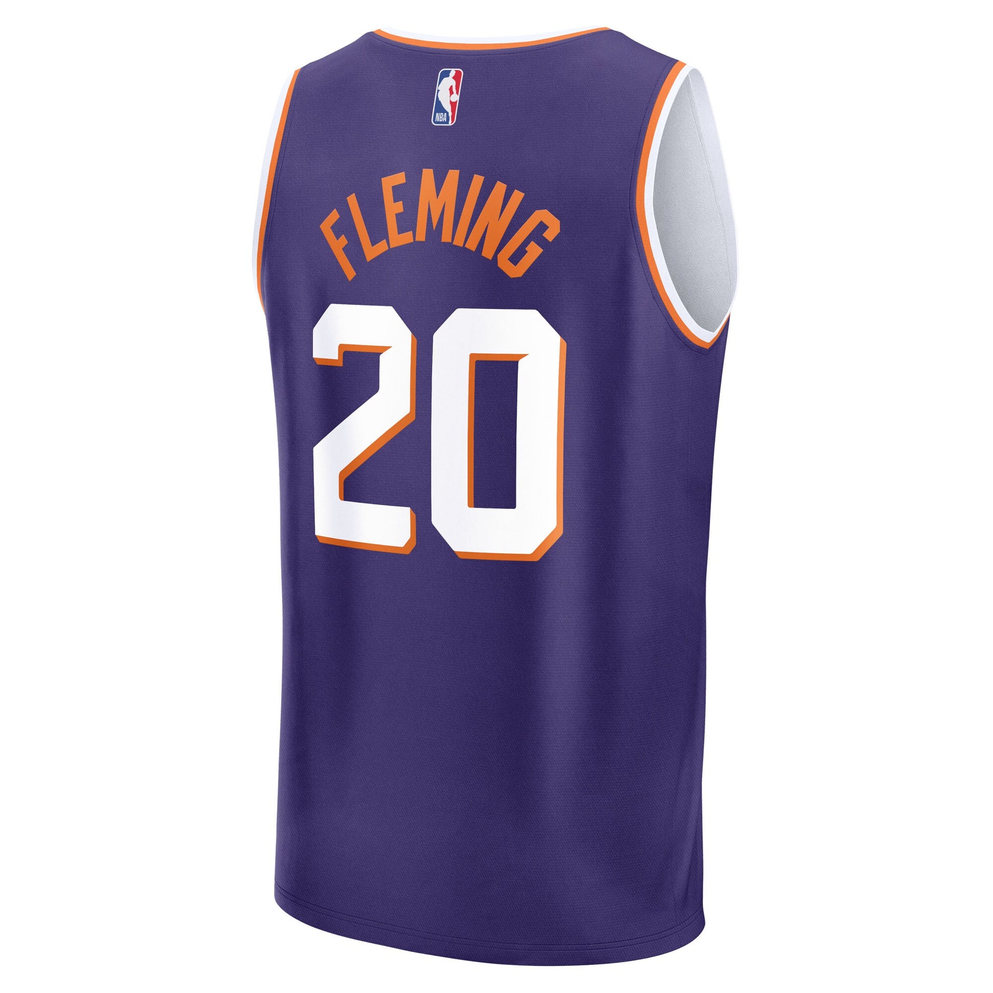 Youth Phoenix Suns Rasheer Fleming Fanatics Purple Fast Break Replica Jersey - Icon Edition