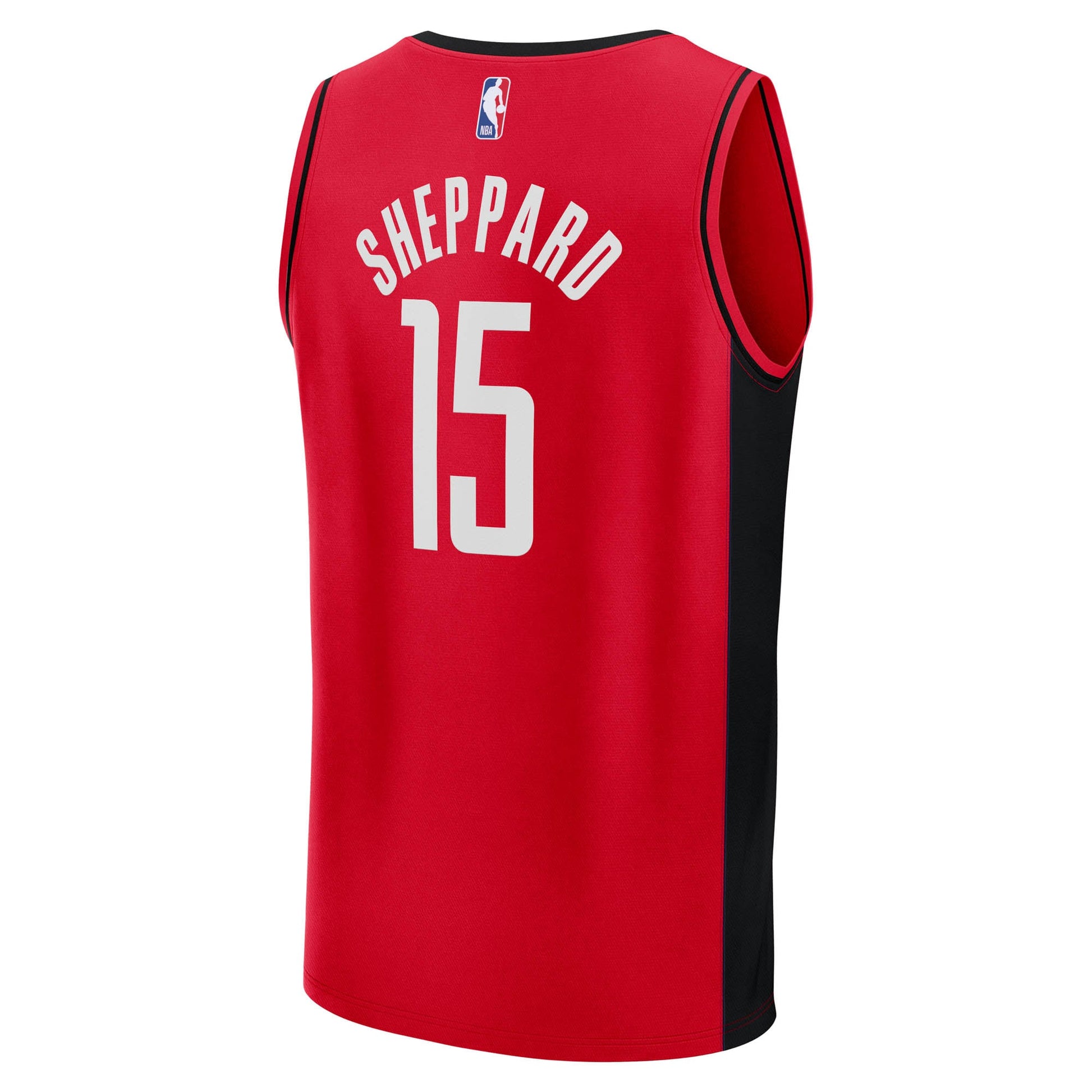 Men's Houston Rockets Reed Sheppard Fanatics Red Fast Break Replica Jersey - Icon Edition