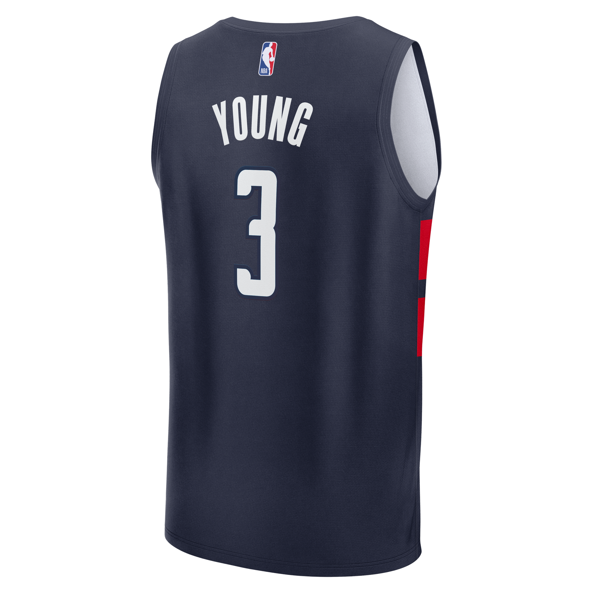 Men's Washington Wizards Trae Young Fanatics Navy Fast Break - Statement Edition
