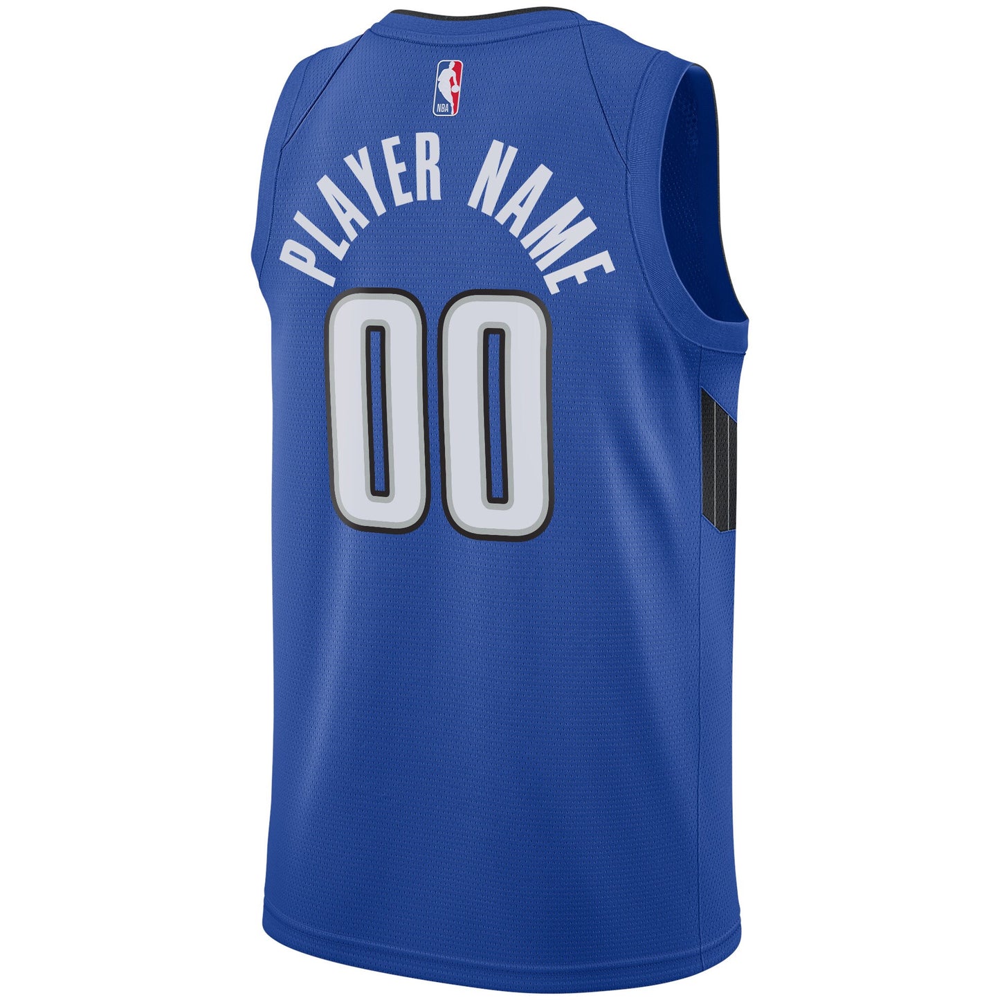 Men's Orlando Magic Jordan Brand Blue Swingman Custom Jersey - Statement Edition