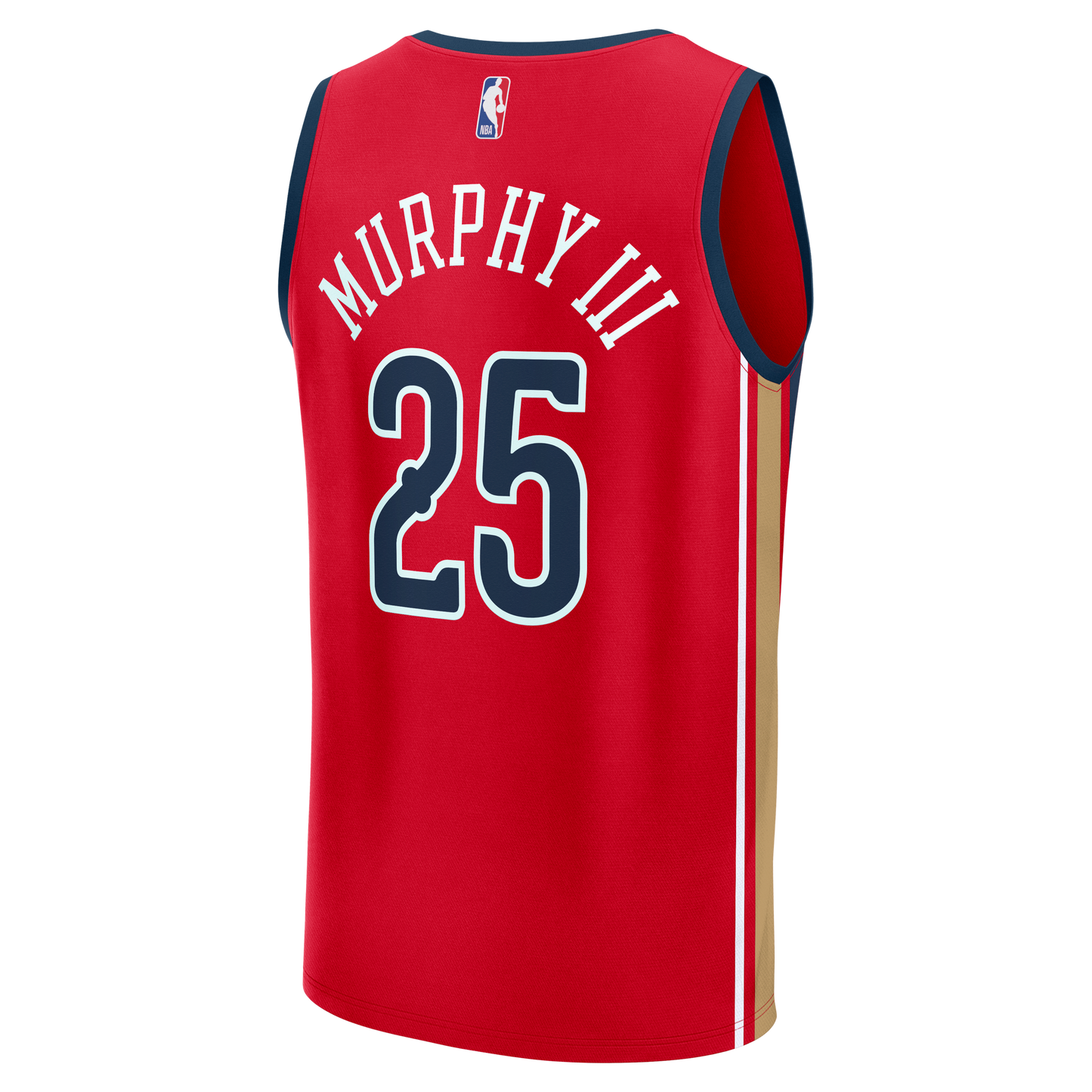 Men's New Orleans Pelicans Trey Murphy III Fanatics Red Fast Break Replica Player Jersey - Statement Edition