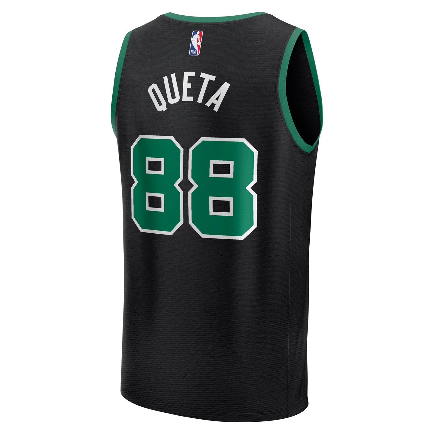 Men's Boston Celtics Neemias Queta Fanatics Black Fast Break Replica Player Jersey - Statement Edition