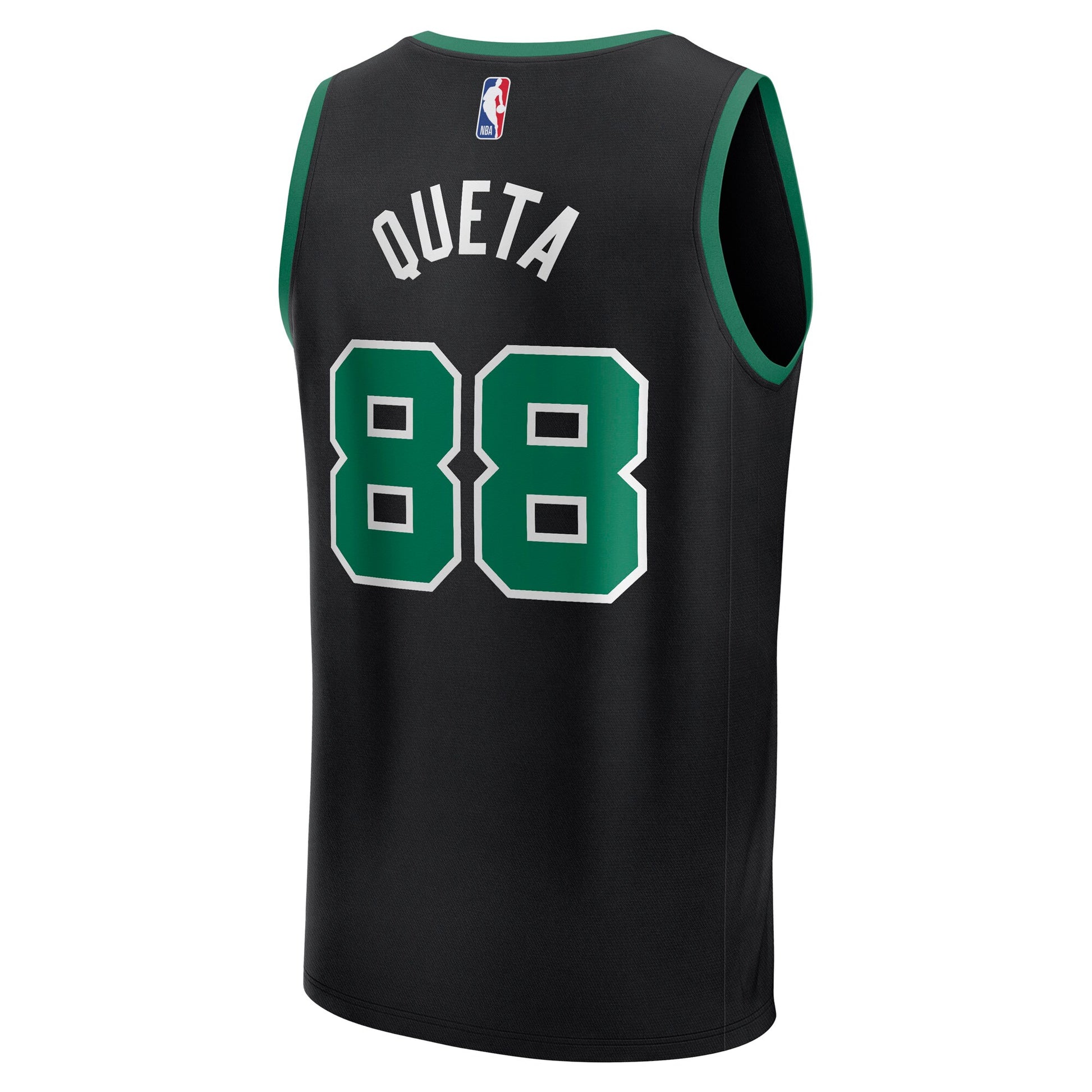 Men's Boston Celtics Neemias Queta Fanatics Black Fast Break Replica Player Jersey - Statement Edition