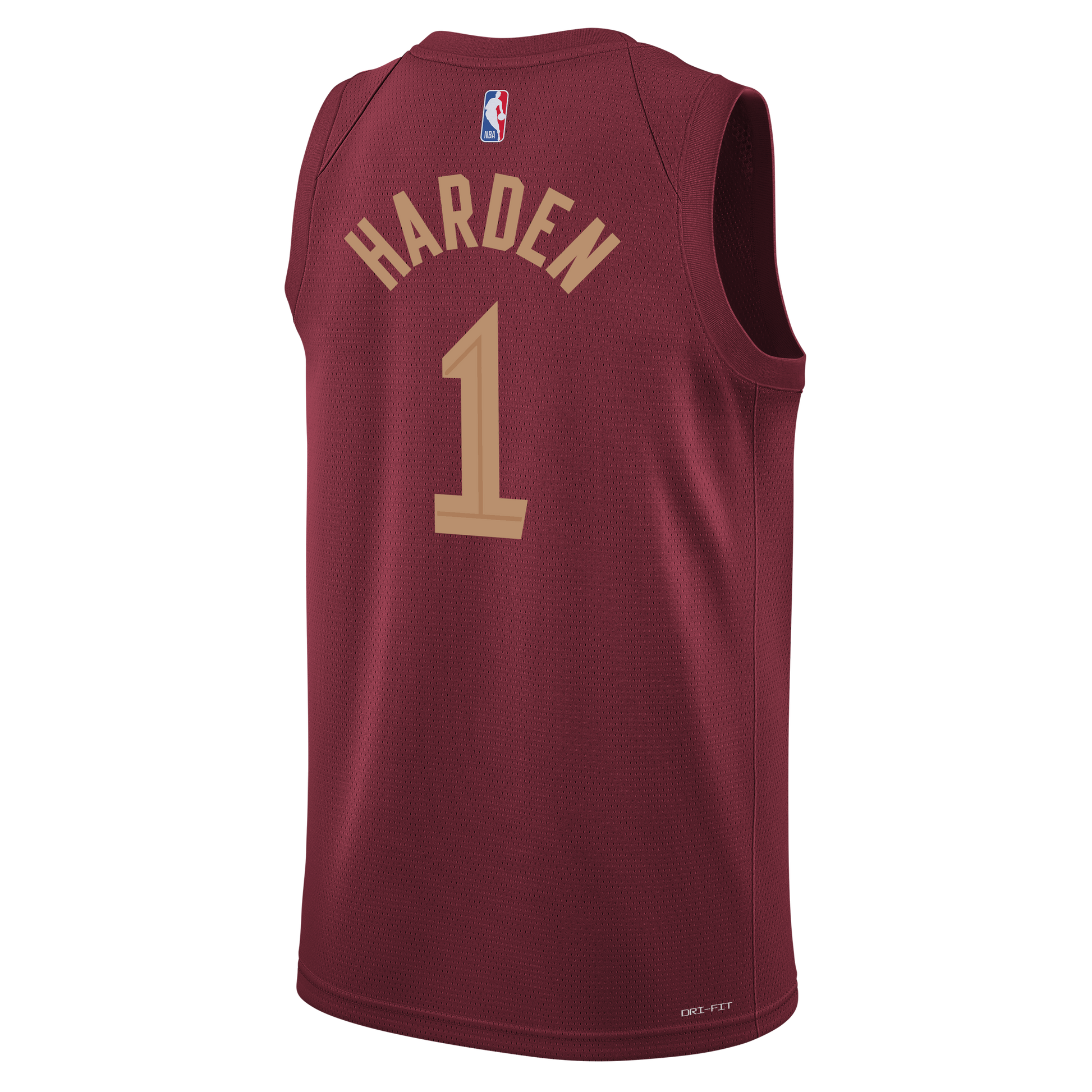 Youth Cleveland Cavaliers James Harden Nike Wine Swingman Jersey - Icon Edition