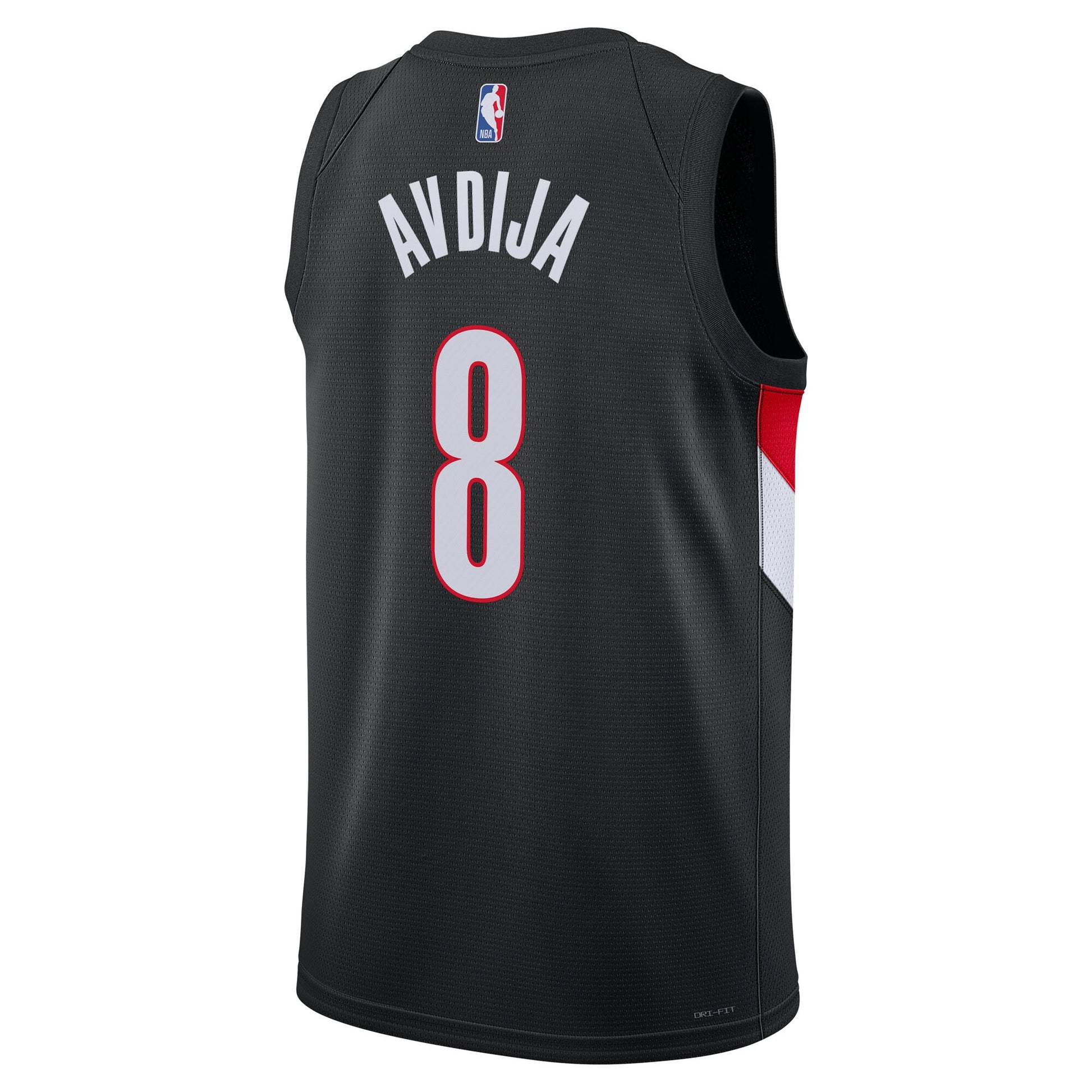 Unisex Portland Trail Blazers Deni Avdija Nike Black Swingman Jersey - Icon Edition