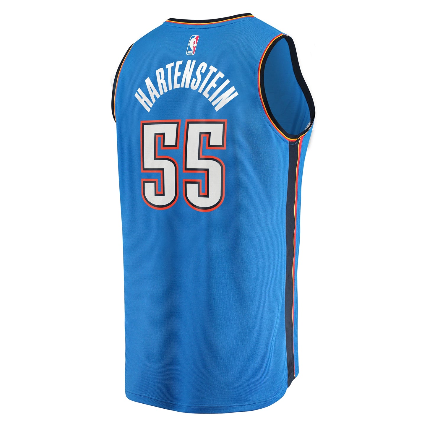 Youth Oklahoma City Thunder Isaiah Hartenstein Fanatics Blue Fast Break Replica Player Jersey - Icon Edition