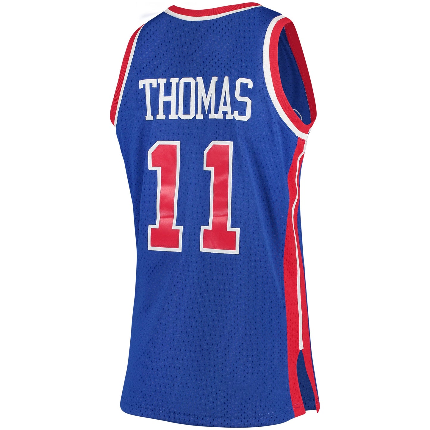 Men's Detroit Pistons Isiah Thomas Mitchell & Ness Blue 1988/89 Hardwood Classics Swingman Jersey