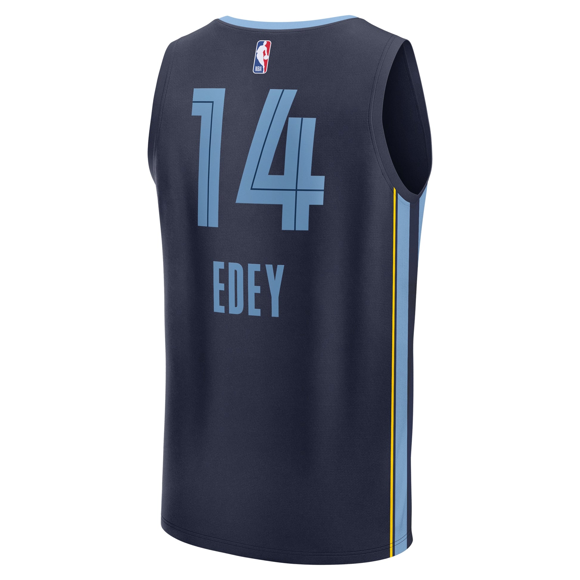 Men's Memphis Grizzlies Zach Edey Fanatics Navy 2024 NBA Draft Fast Break Player Jersey - Icon Edition