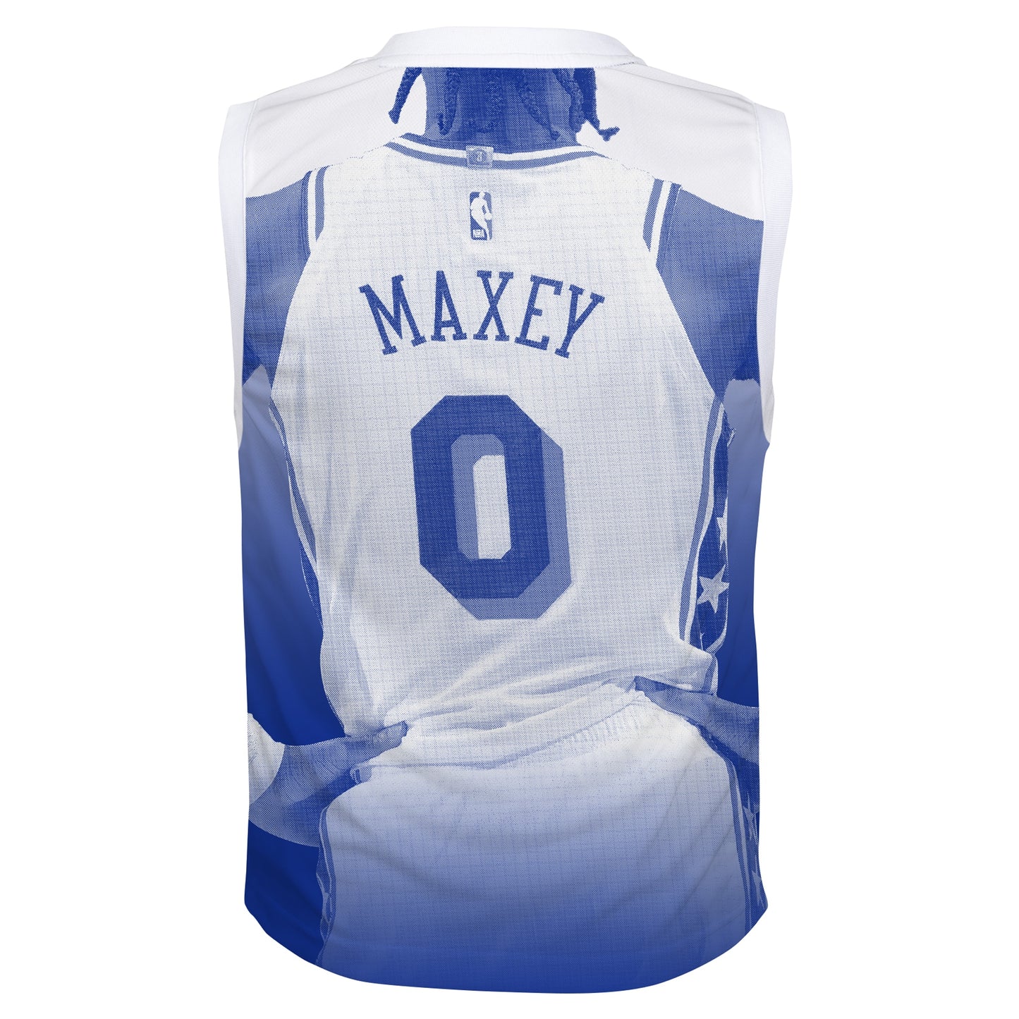 Youth Philadelphia 76ers Tyrese Maxey Outerstuff Royal Hometown Fashion Jersey