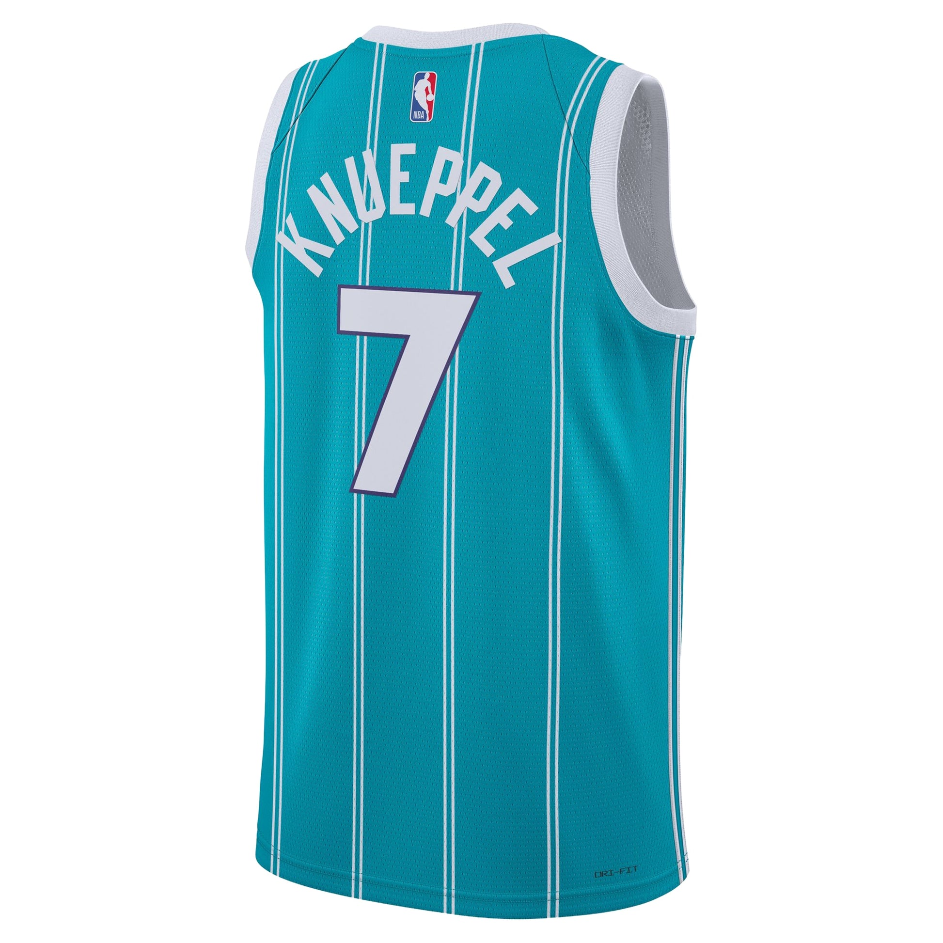 Unisex Charlotte Hornets Kon Knueppel Jordan Brand Teal Swingman Jersey - Icon Edition