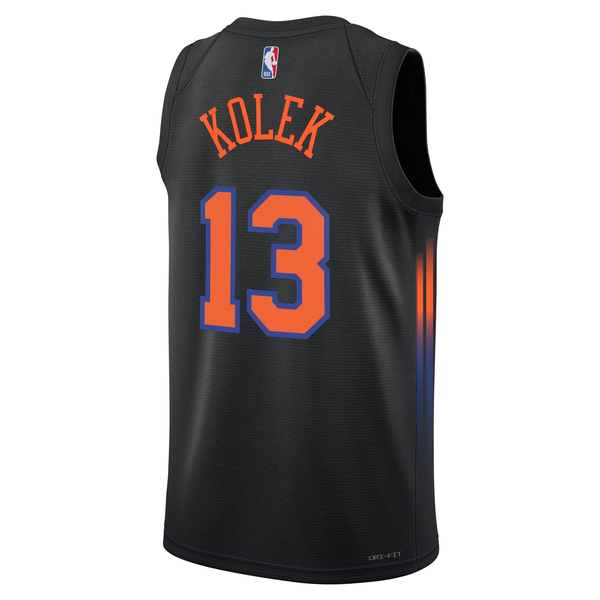 Unisex New York Knicks Tyler Kolek Jordan Brand Black Swingman Jersey - Statement Edition