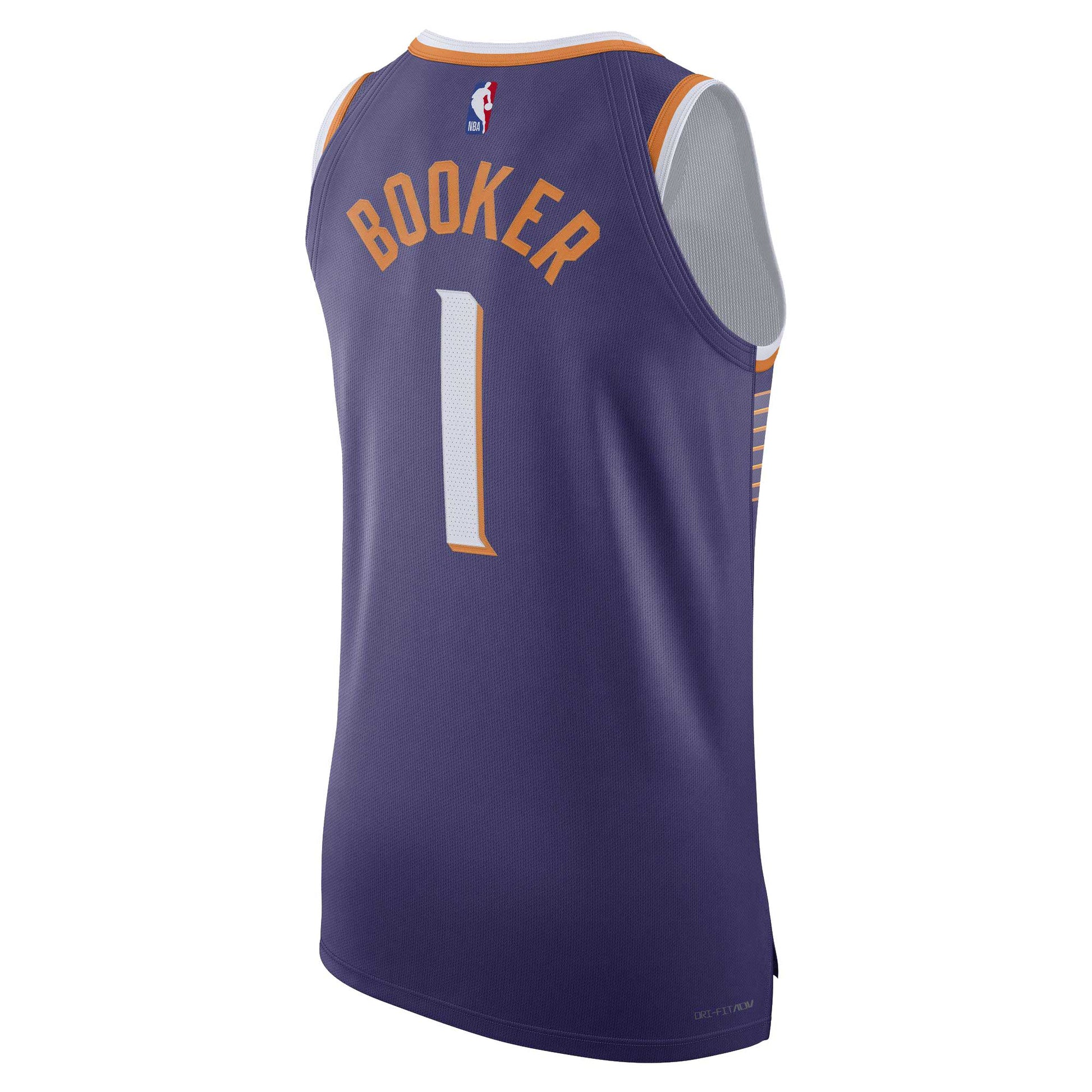 Men's Phoenix Suns Devin Booker Nike Purple Authentic Jersey - Icon Edition