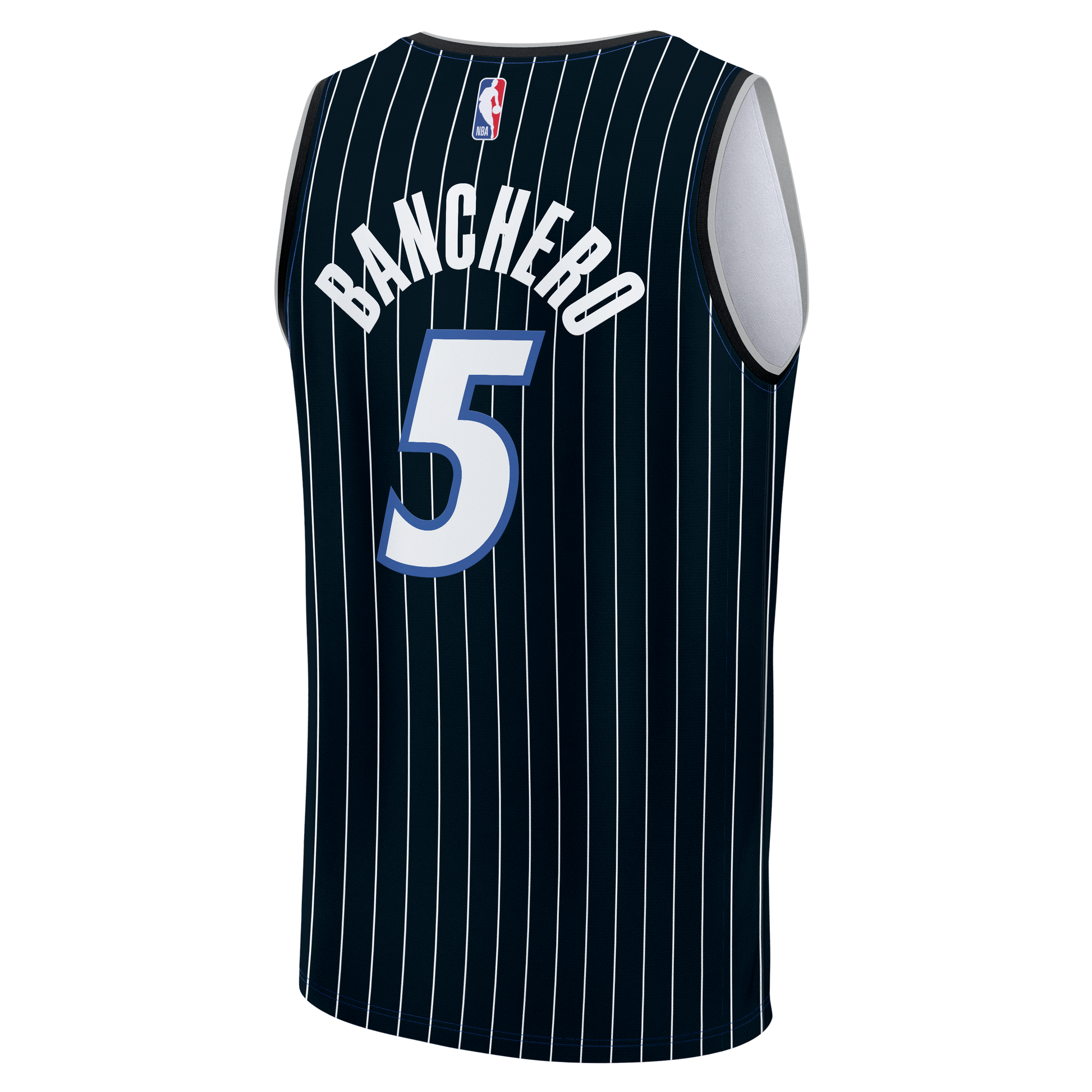 Men's Orlando Magic Paolo Banchero Fanatics Black Fast Break Jersey - Statement Edition