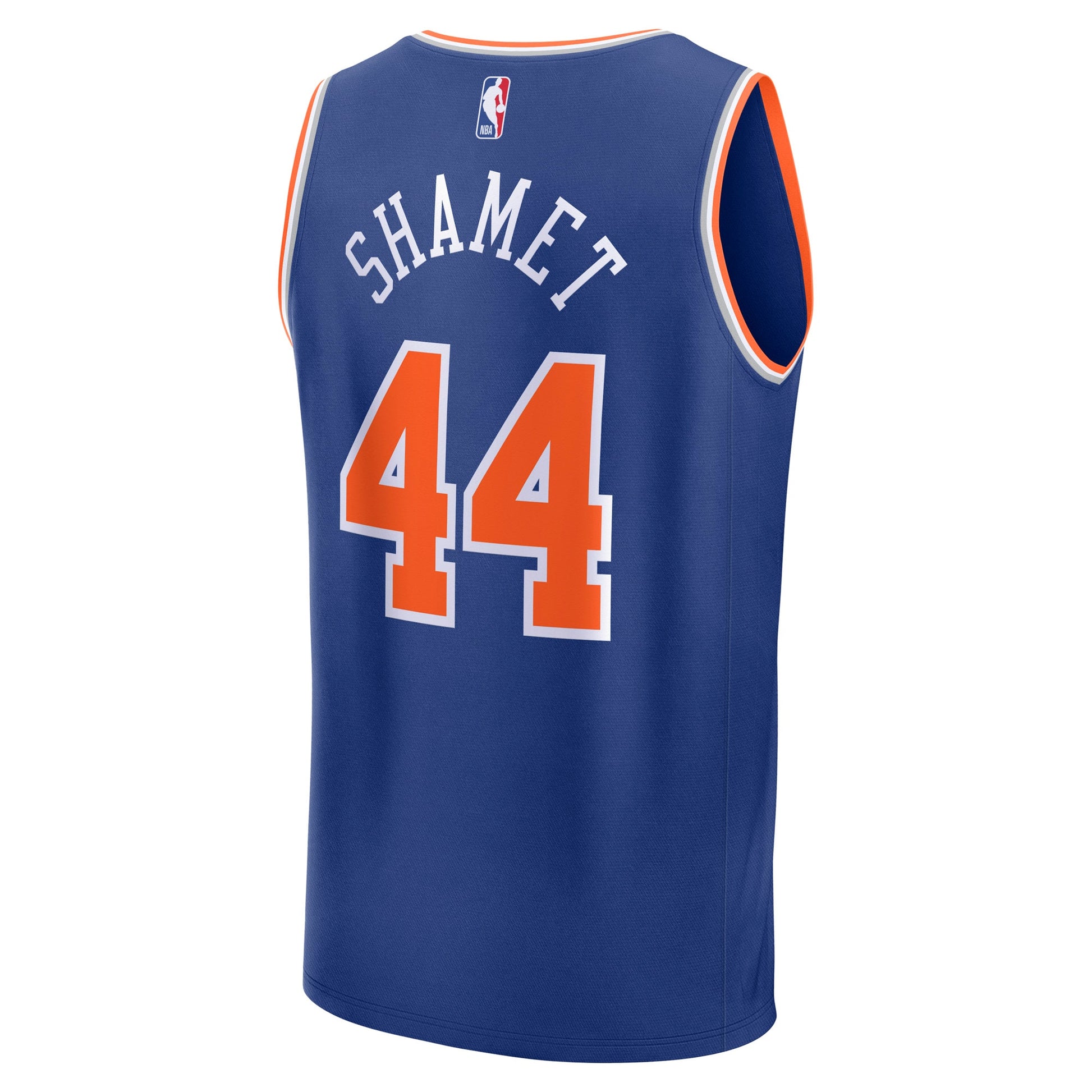 Men's New York Knicks Landry Shamet Fanatics Blue Fast Break Replica Player Jersey - Icon Edition