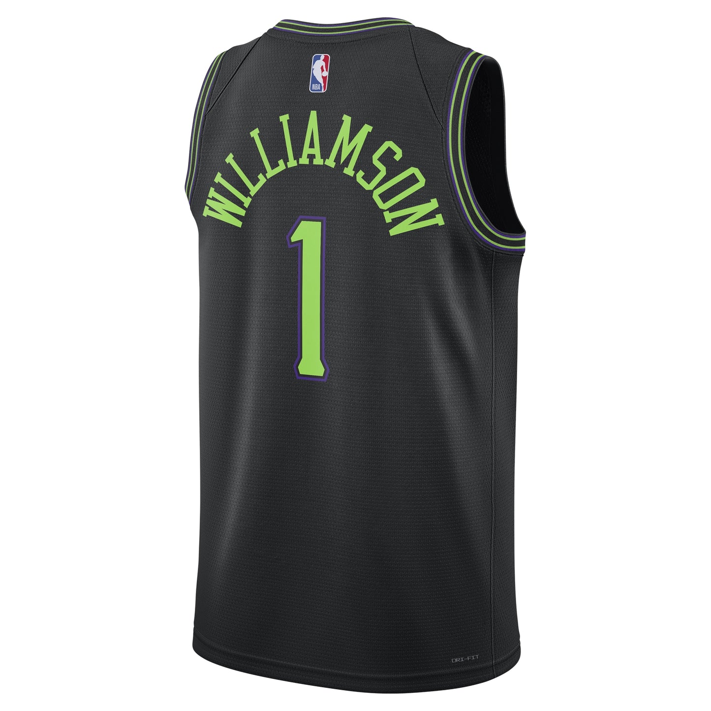 Unisex New Orleans Pelicans Zion Williamson Nike Black 2025/26 Swingman Jersey - City Edition