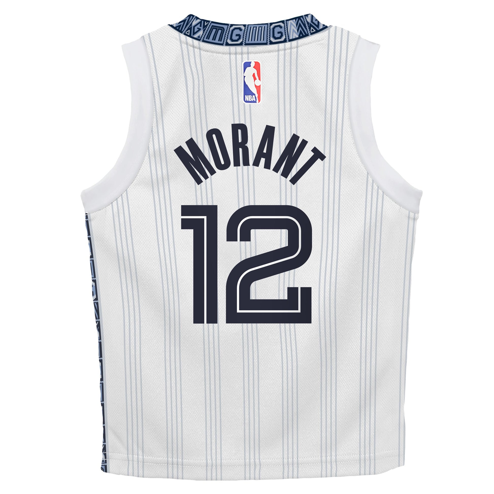 Preschool Memphis Grizzlies Ja Morant Nike White 2025/26 City Edition Swingman Jersey