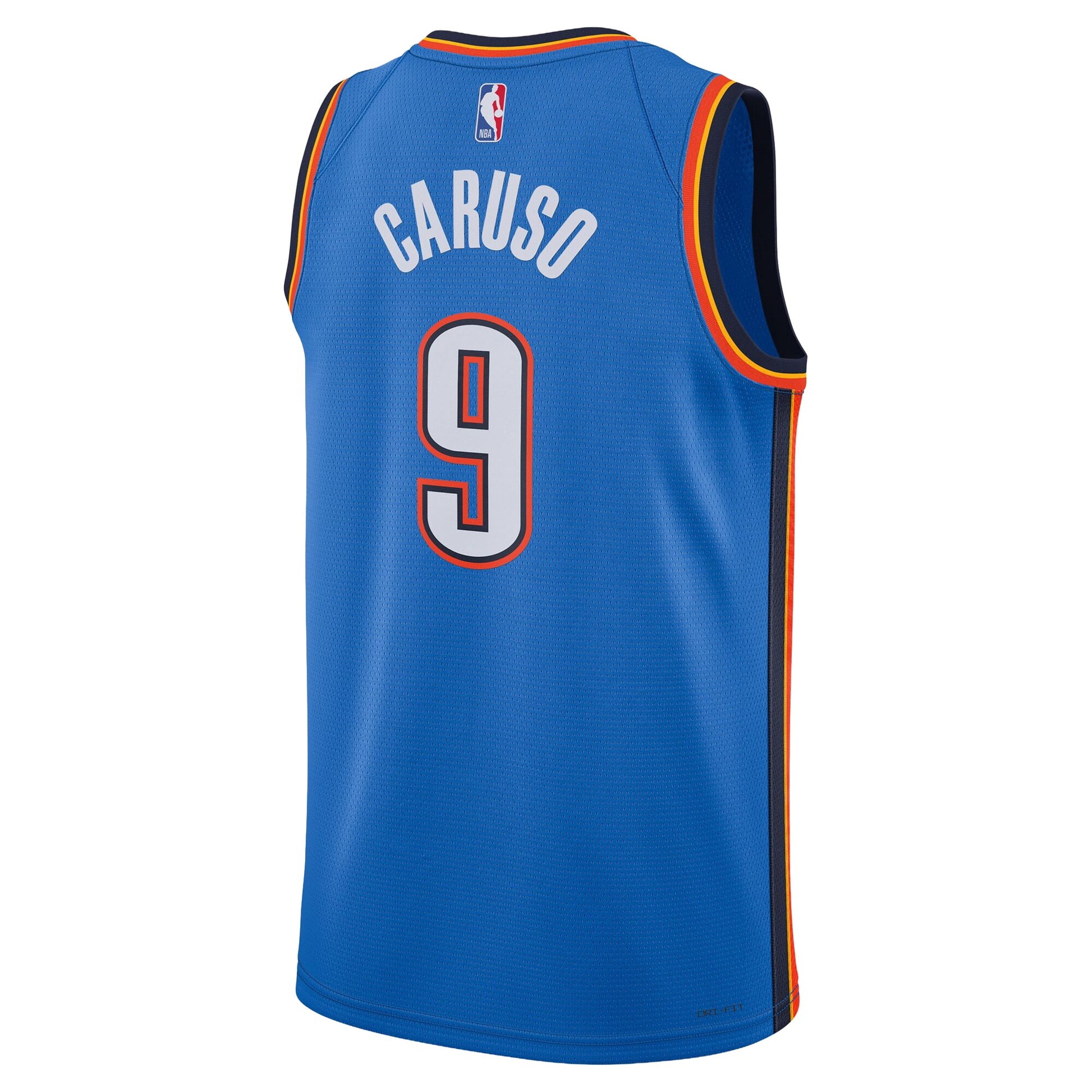 Unisex Oklahoma City Thunder Alex Caruso Nike Blue Swingman Jersey - Icon Edition