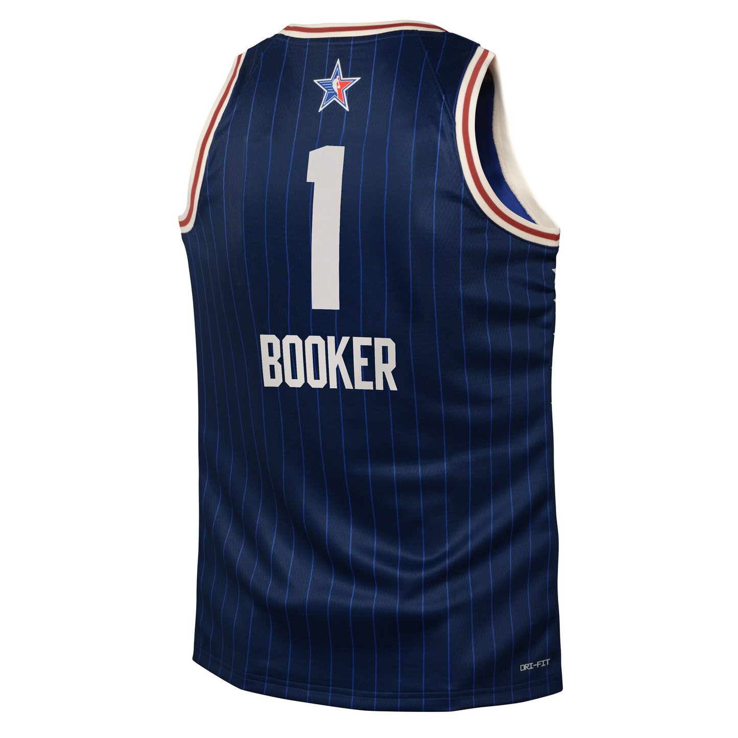 Youth Devin Booker Jordan Brand Navy 2024 NBA All-Star Game Swingman Jersey