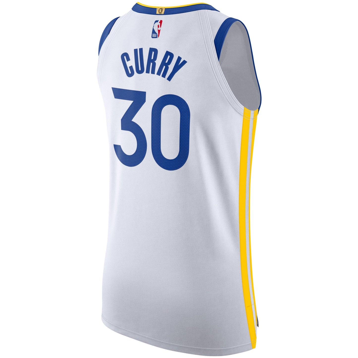 Men's Golden State Warriors Stephen Curry Nike White Authentic Jersey - Association Edition