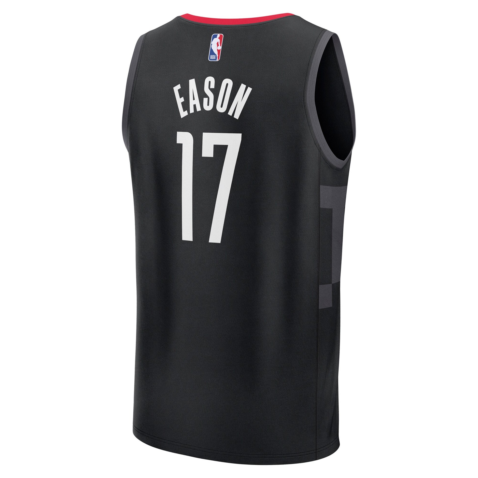 Men's Houston Rockets Tari Eason Fanatics Black Fast Break Replica Player Jersey - Statement Edition