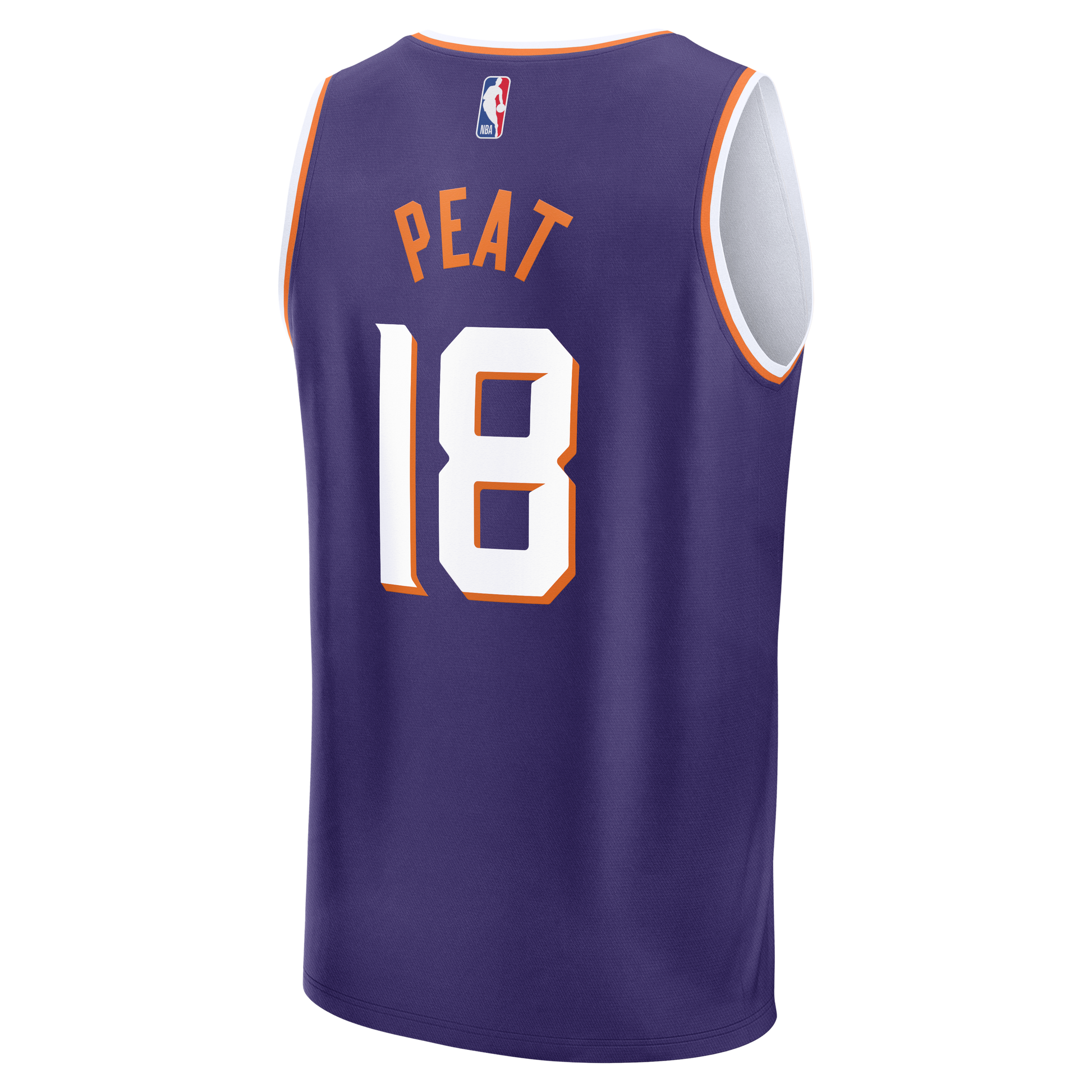 Men's Phoenix Suns Koa Peat Fanatics Purple Fast Break Jersey - Icon Edition