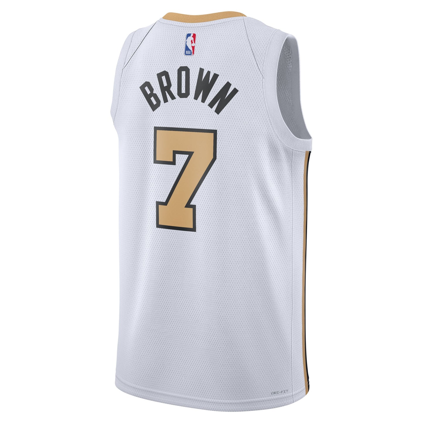 Unisex Boston Celtics Jaylen Brown Nike White 2025/26 Swingman Jersey - City Edition