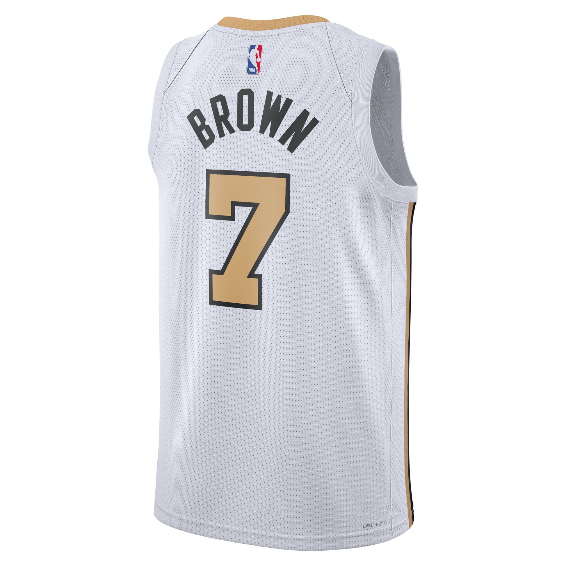 Unisex Boston Celtics Jaylen Brown Nike White 2025/26 Swingman Jersey - City Edition