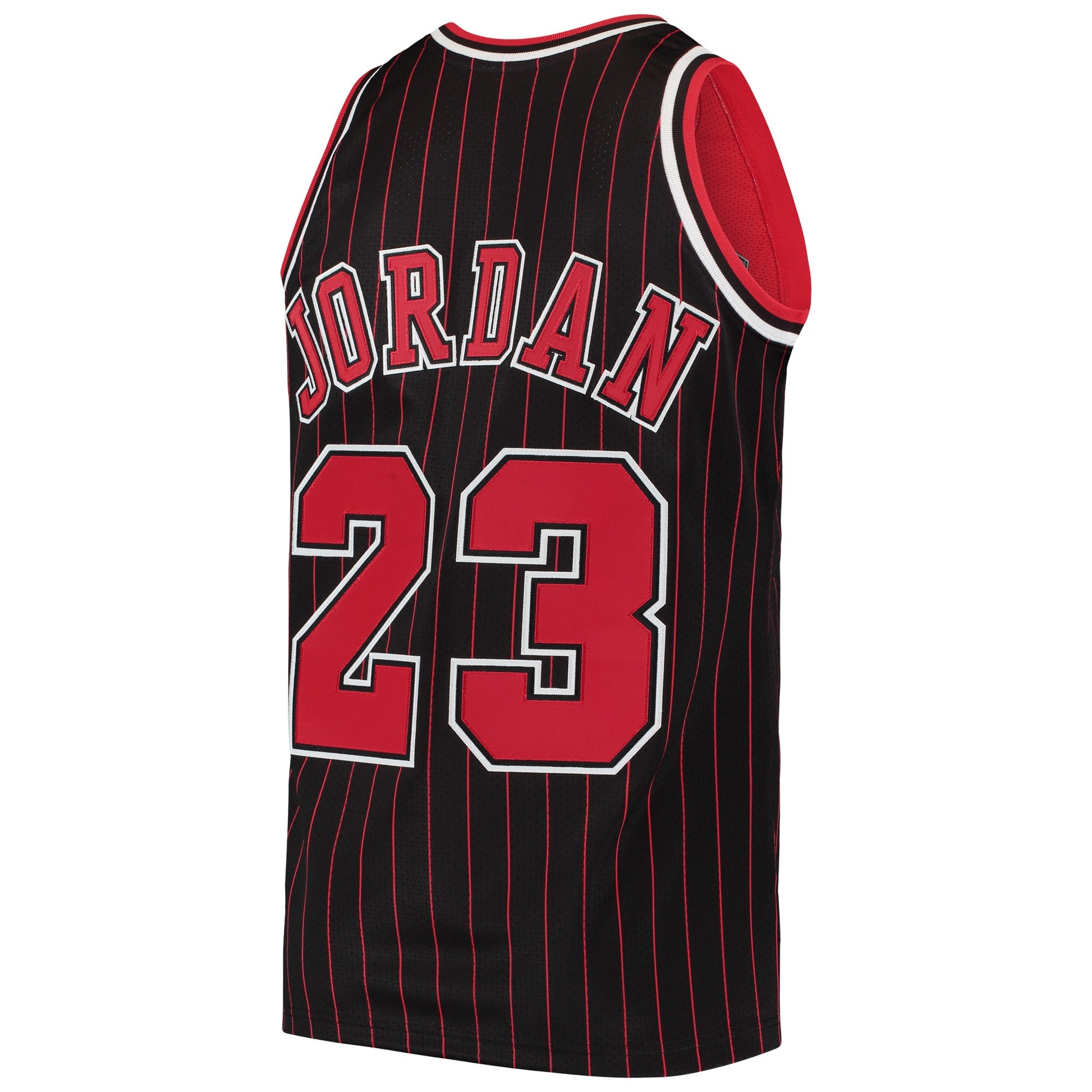 Men's Chicago Bulls Michael Jordan Mitchell & Ness Black 1996/97 Hardwood Classics Authentic Jersey