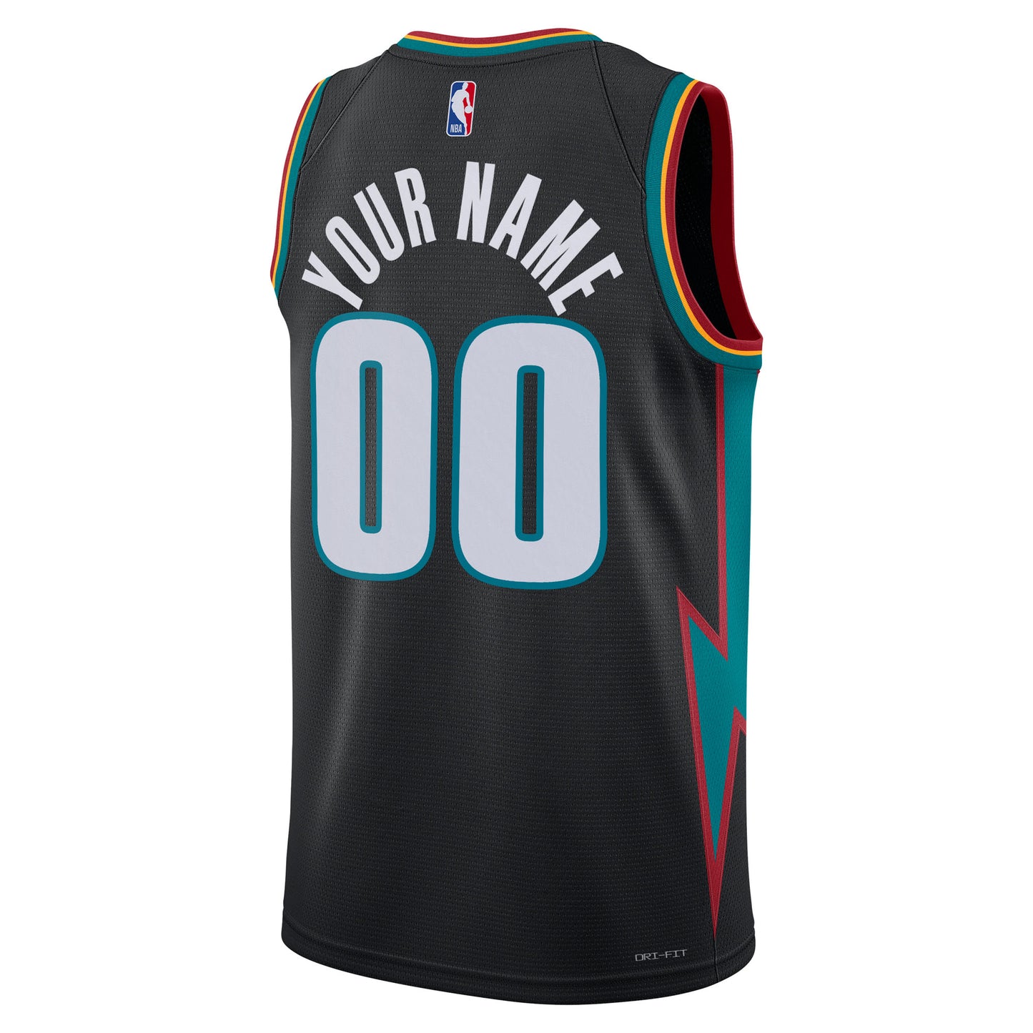 Unisex Detroit Pistons Nike Charcoal 2025/26 City Edition Swingman Custom Jersey