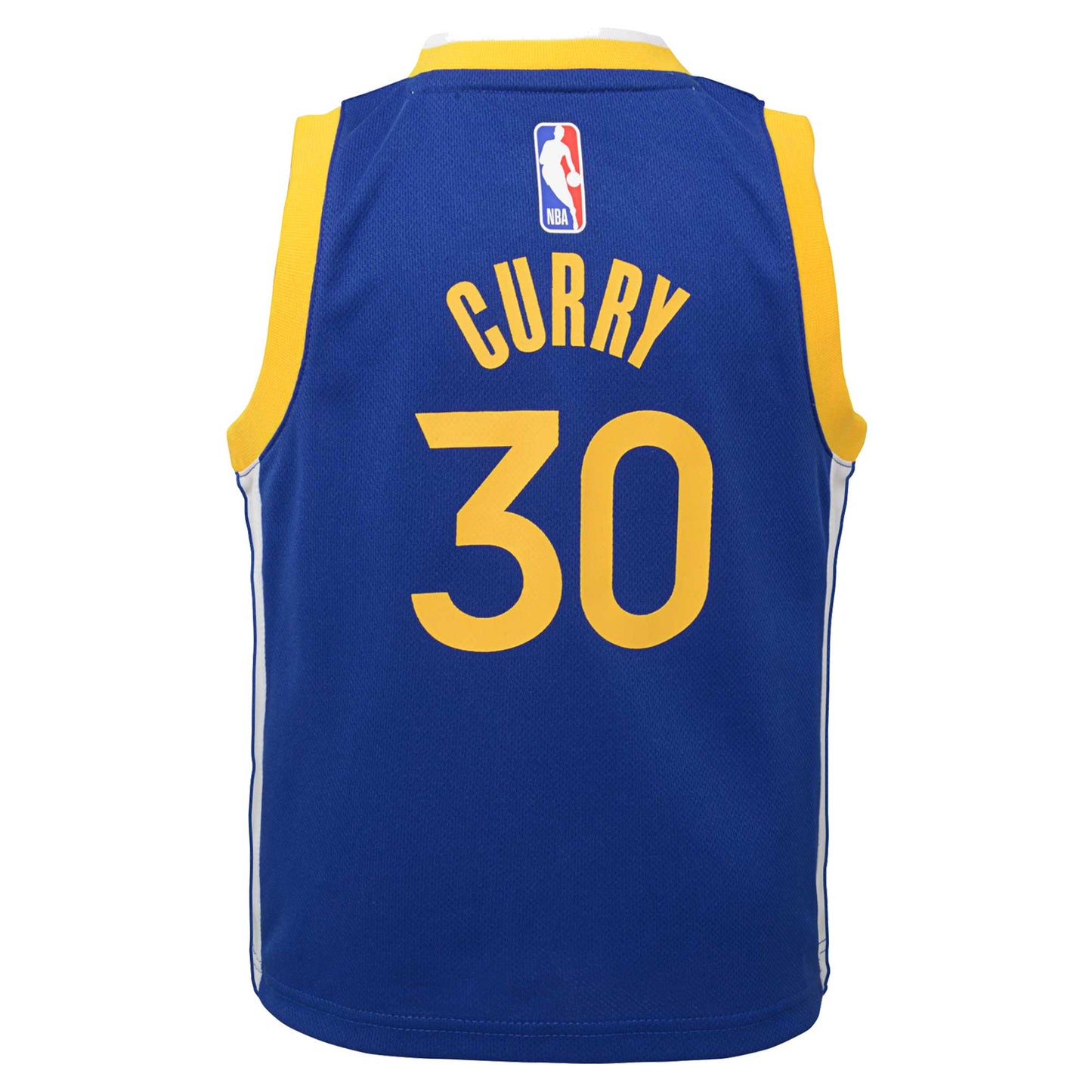 Preschool Golden State Warriors Stephen Curry Nike Royal Dri-FIT Swingman Player Jersey - Icon Edition