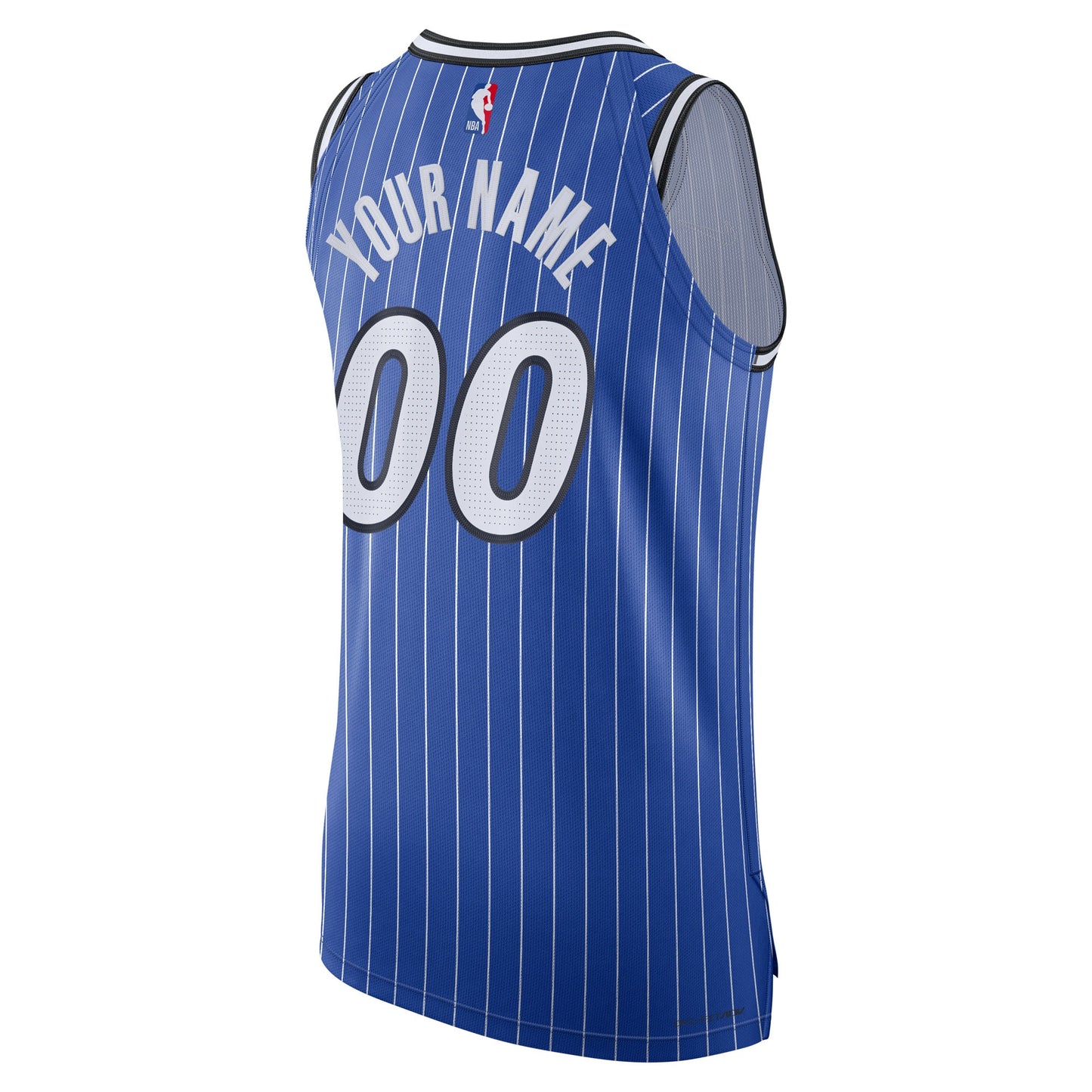 Men's Orlando Magic Nike Blue Authentic Custom Jersey - Icon Edition