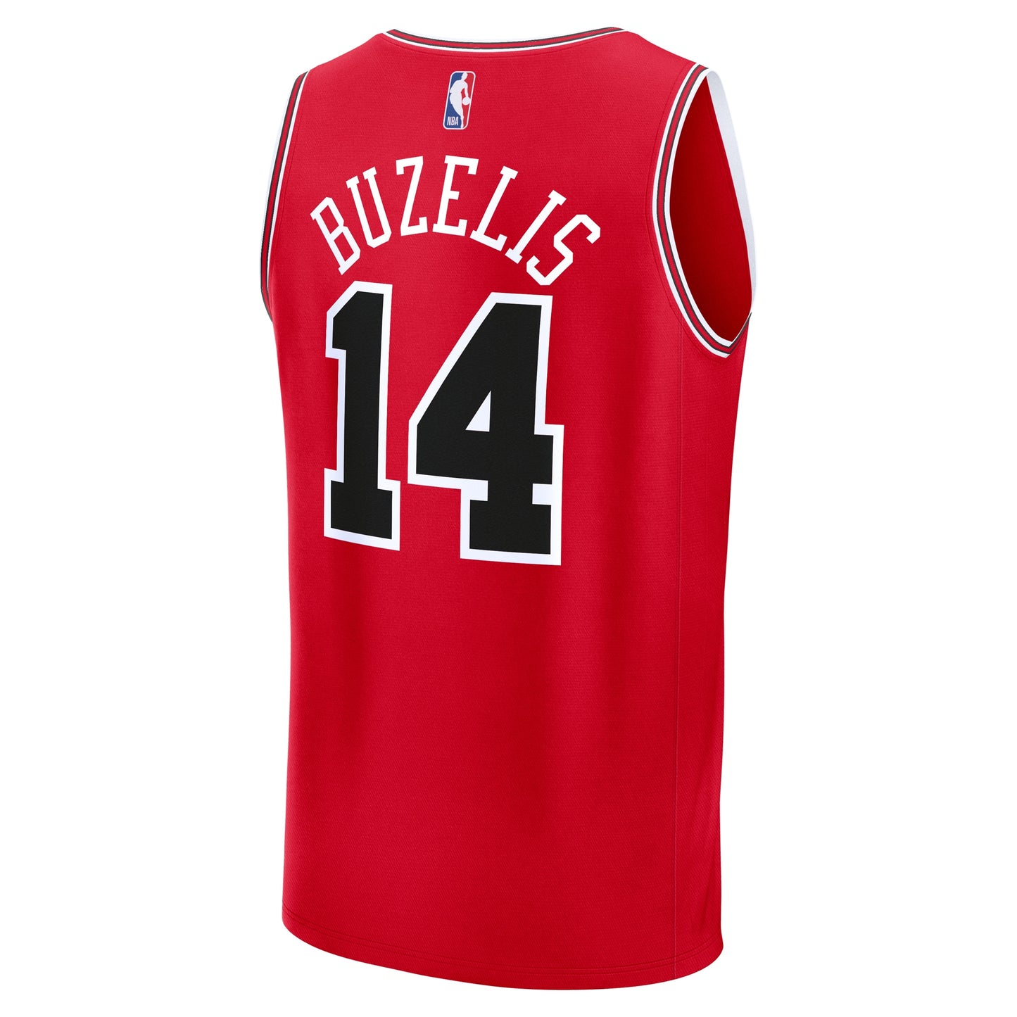 Youth Chicago Bulls Matas Buzelis Fanatics Red Fast Break Replica Player Jersey - Icon Edition