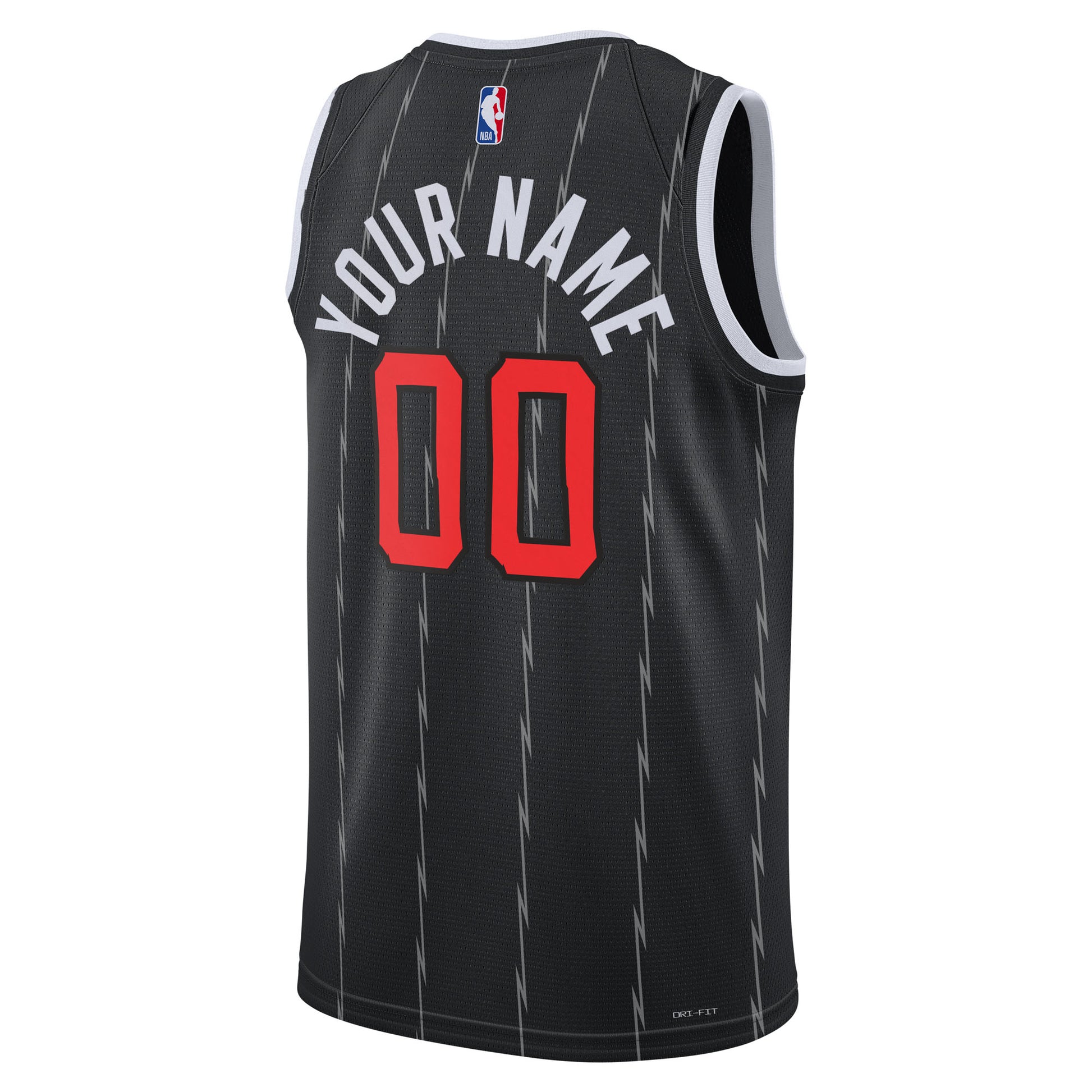 Unisex Toronto Raptors Nike Black 2025/26 City Edition Swingman Custom Jersey